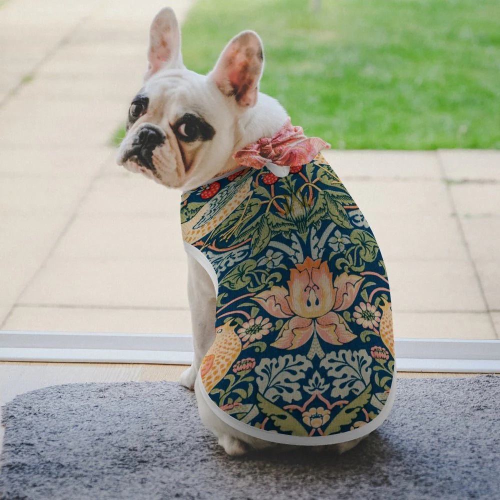 Morris Strawberry Thief Pet Vest - Image 6