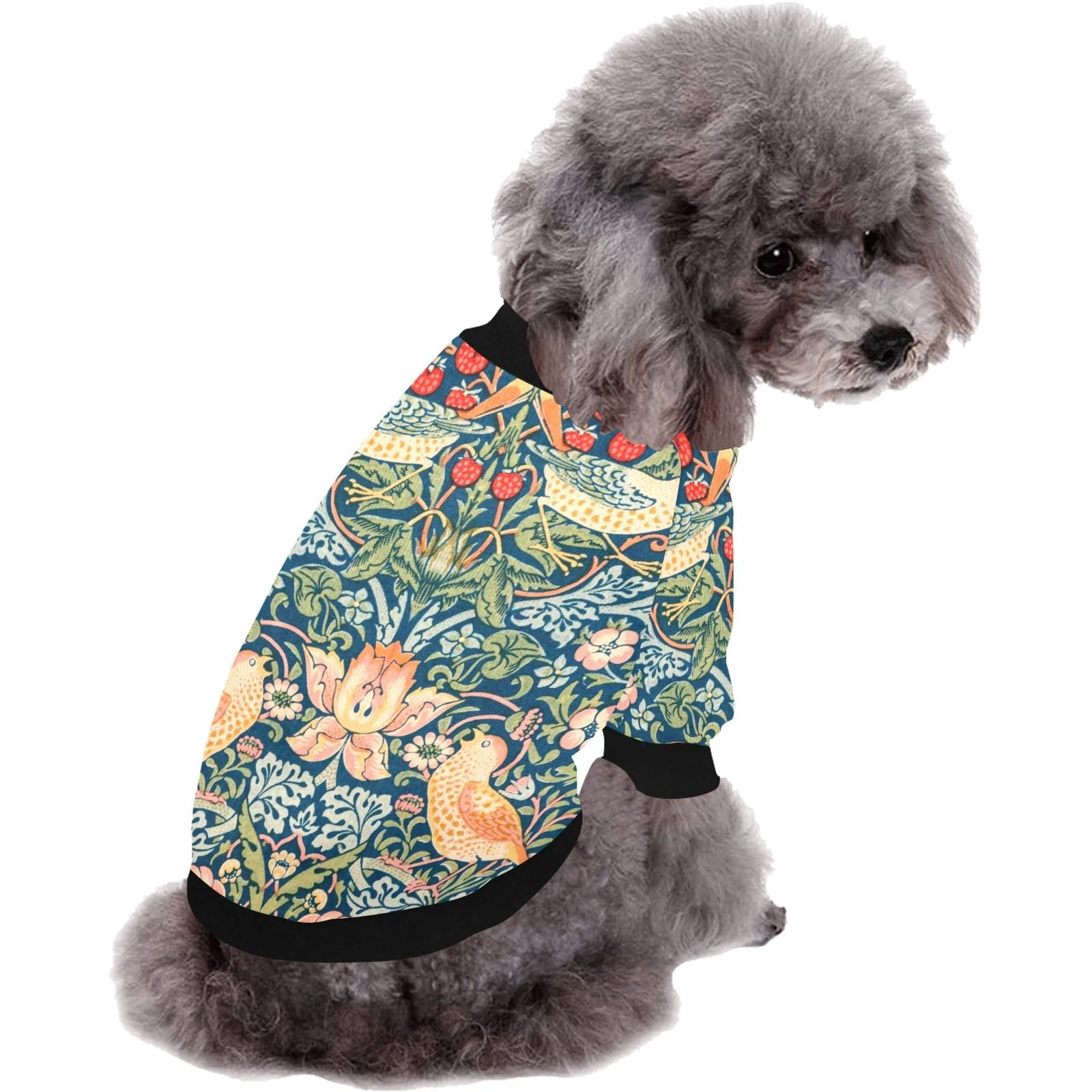 Morris Strawberry Thief Round Neck Shirt - Image 2
