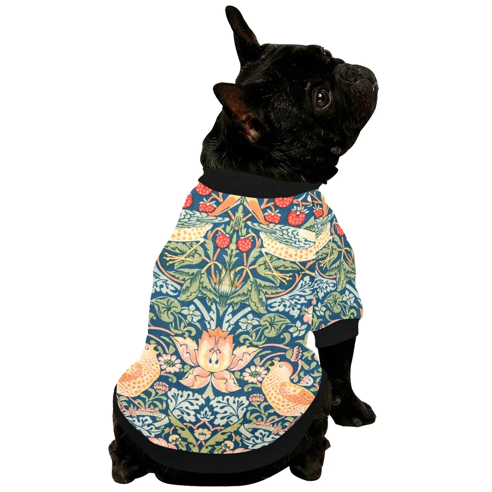 Morris Strawberry Thief Round Neck Shirt - Image 5