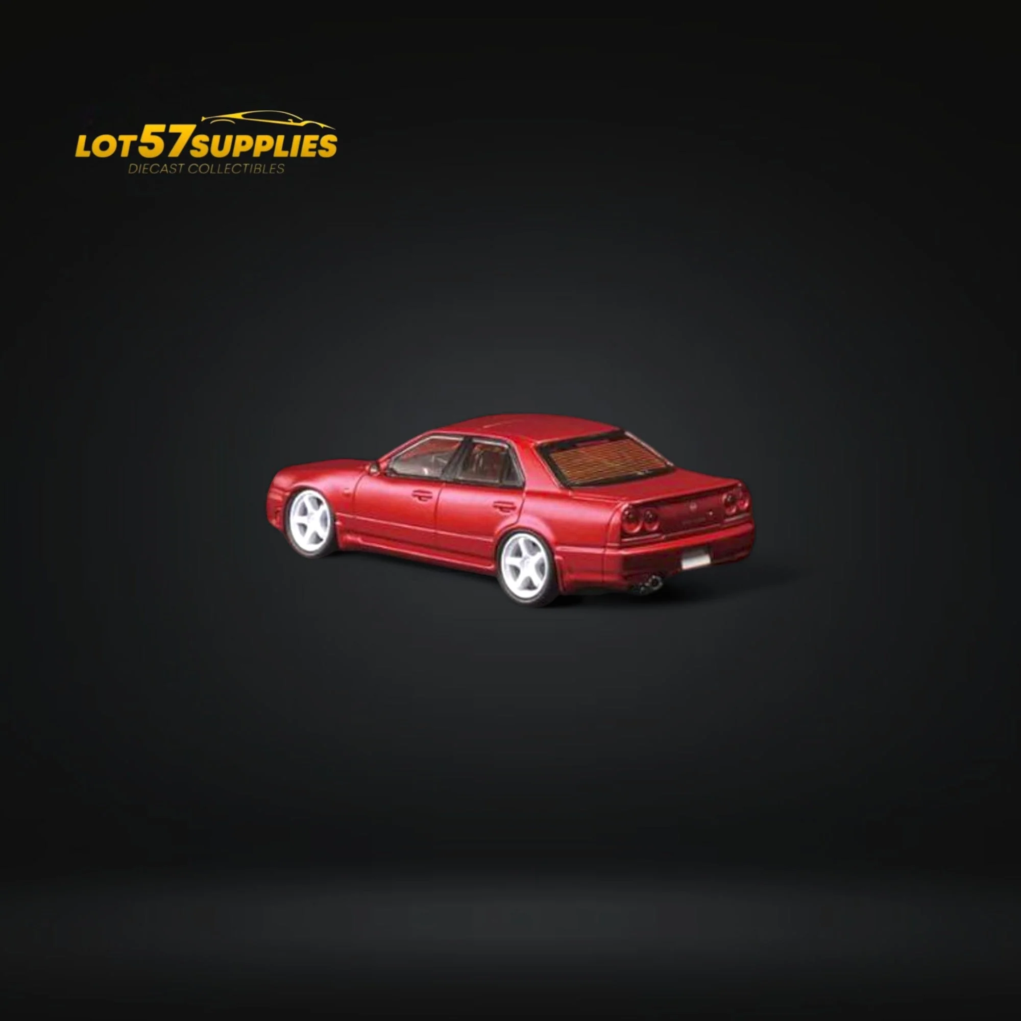 Mortal ER34 SKYLINE 25GT-t Red Ordinary 1:64 - Image 4