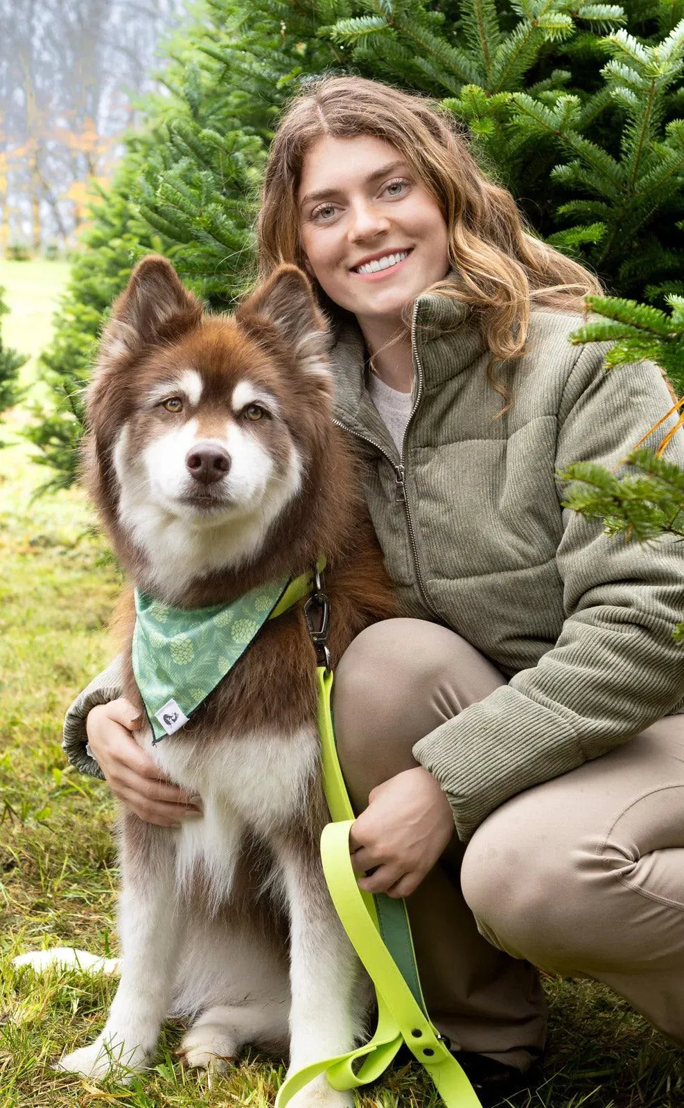 Mossy Pine Waterproof Leash - Image 2