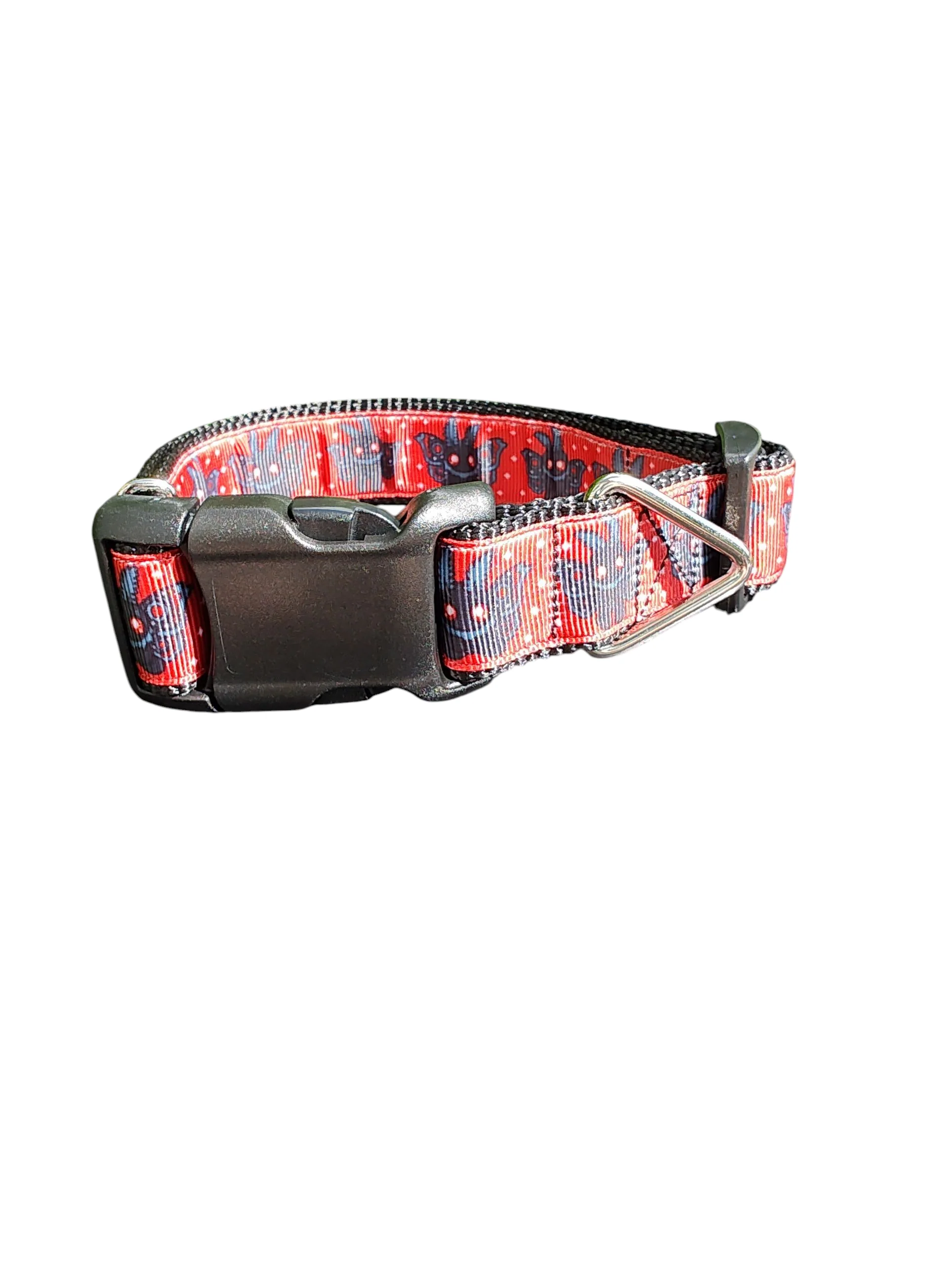 Mothman Cryptid Nylon Dog Collar - Image 2