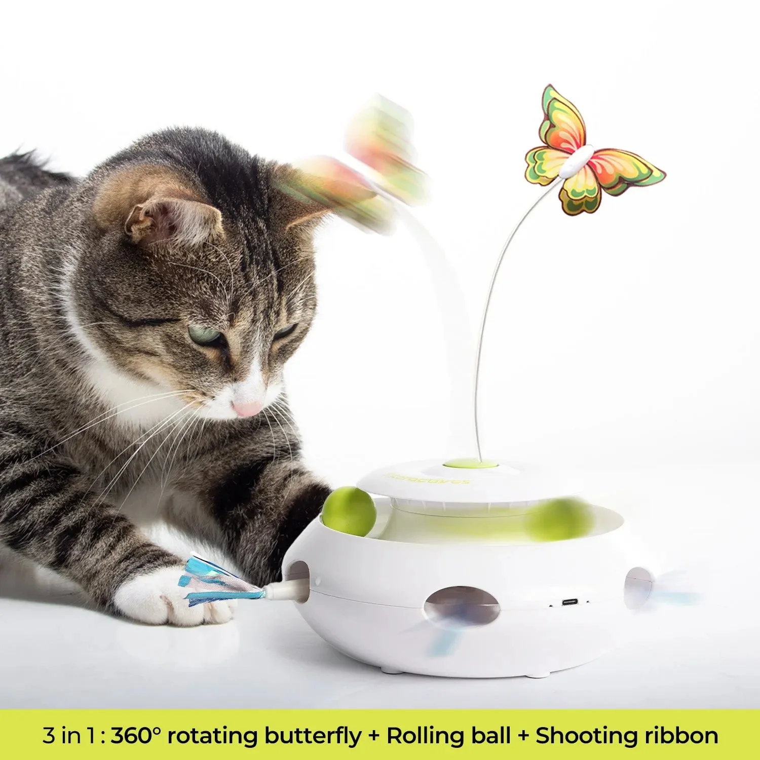 Motion Activated Cat Toy 3 in 1 - Image 3