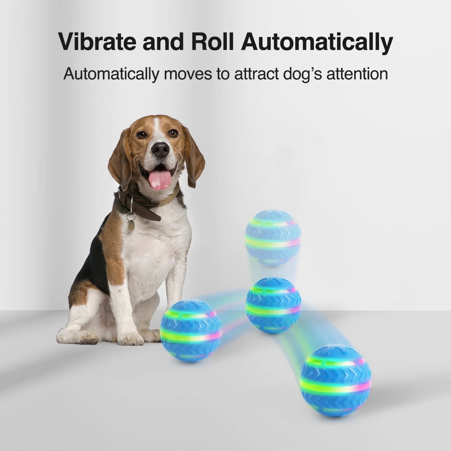 Motion-Activated LED Dog Ball - Image 7