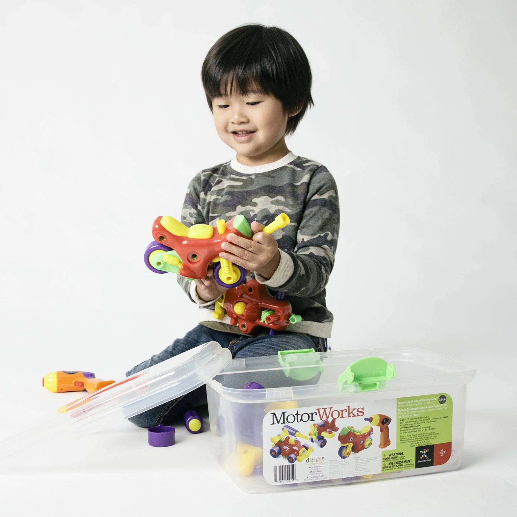 MOTOR WORKS DIY Take-Apart Vehicles Set - Image 11