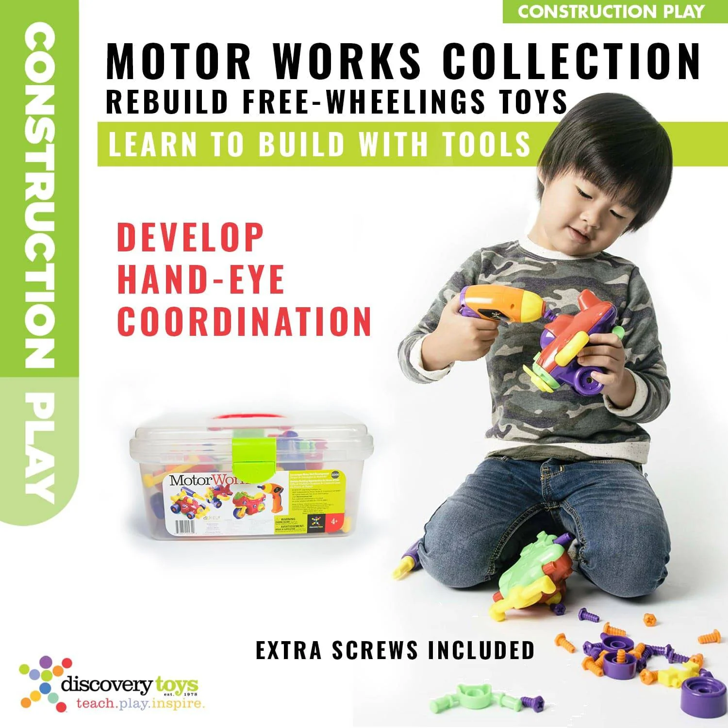 MOTOR WORKS DIY Take-Apart Vehicles Set - Image 3