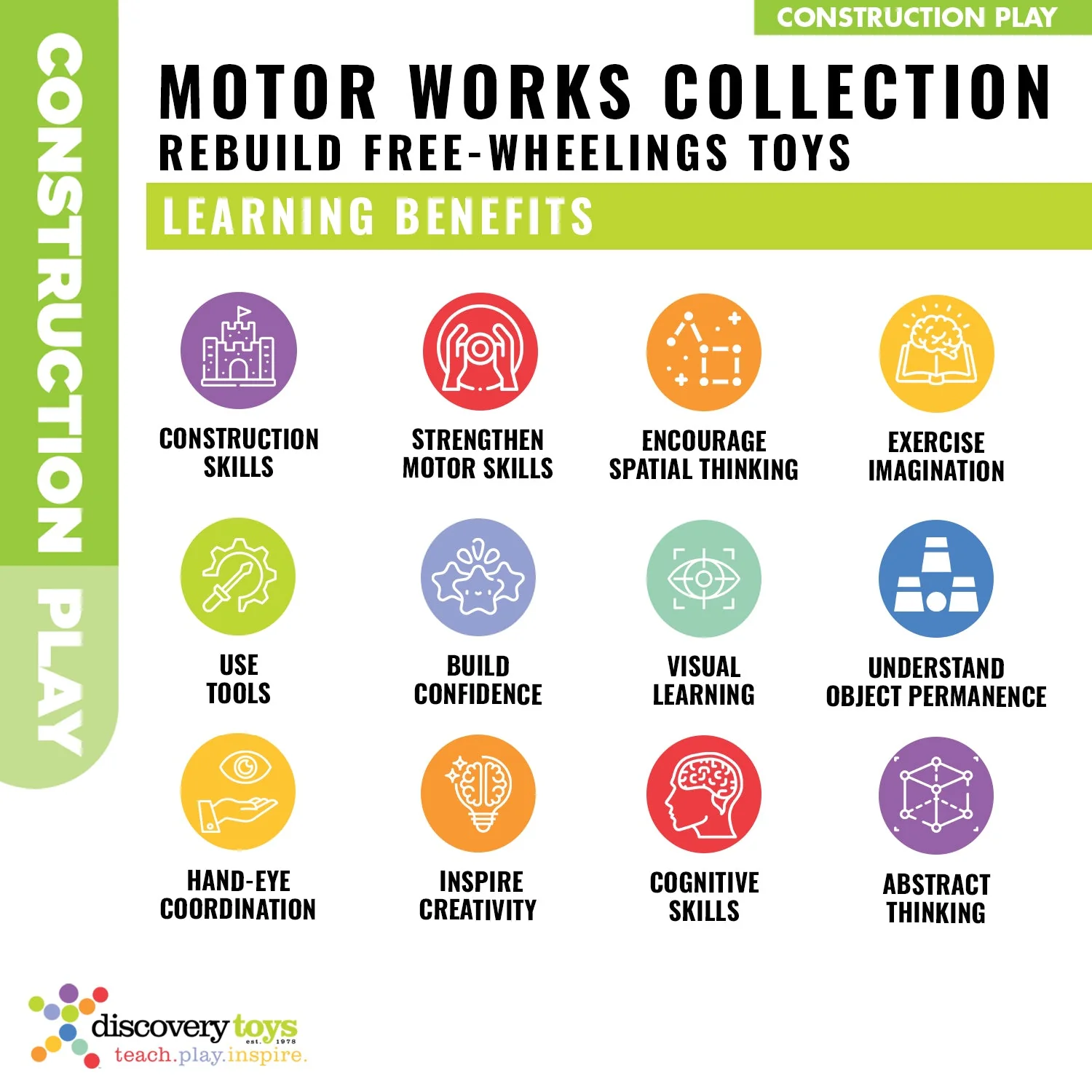 MOTOR WORKS DIY Take-Apart Vehicles Set - Image 6