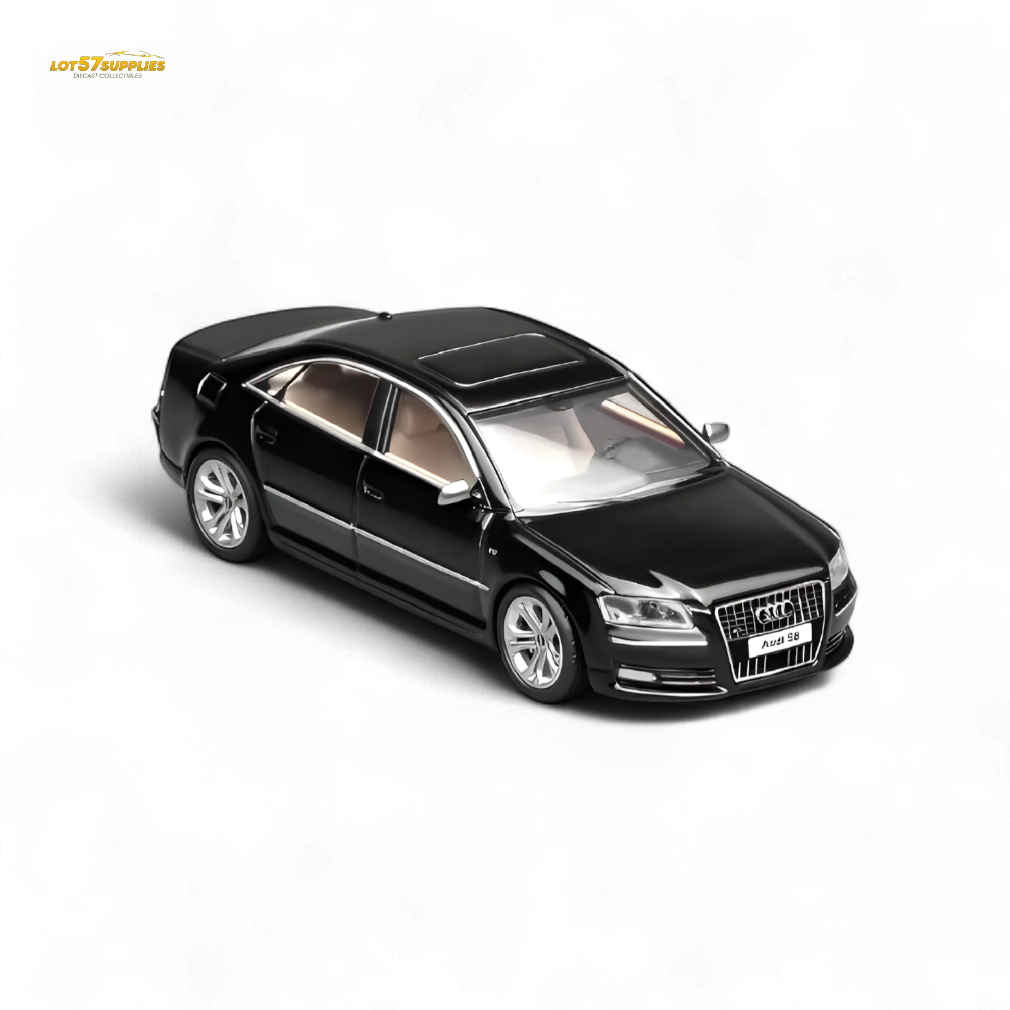 Motorhelix Audi S8 D3 Brilliant Black 1:64 - Image 2