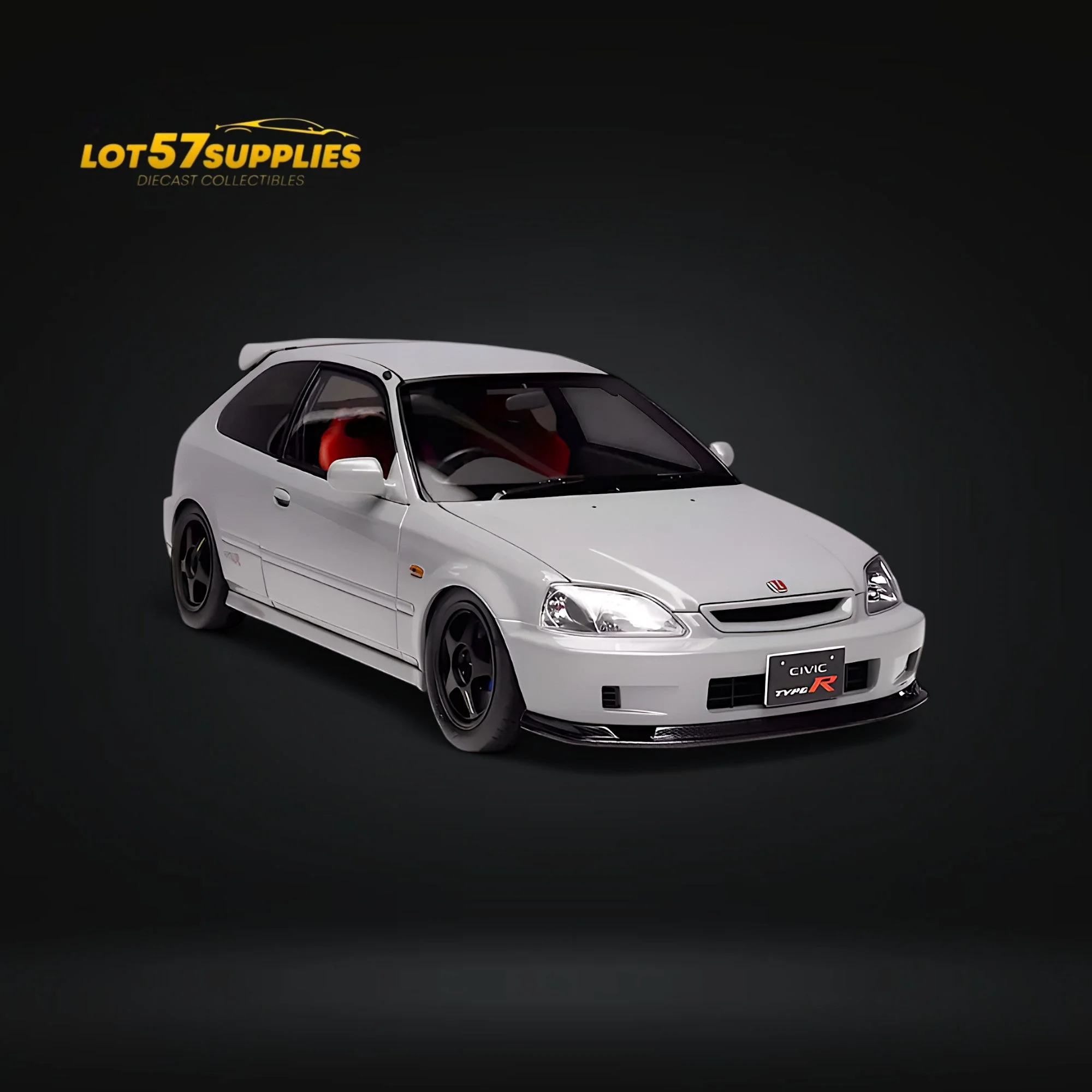 MOTORHELIX Honda Civic Type-R EK9 Nardo Grey 1:18 - Image 5