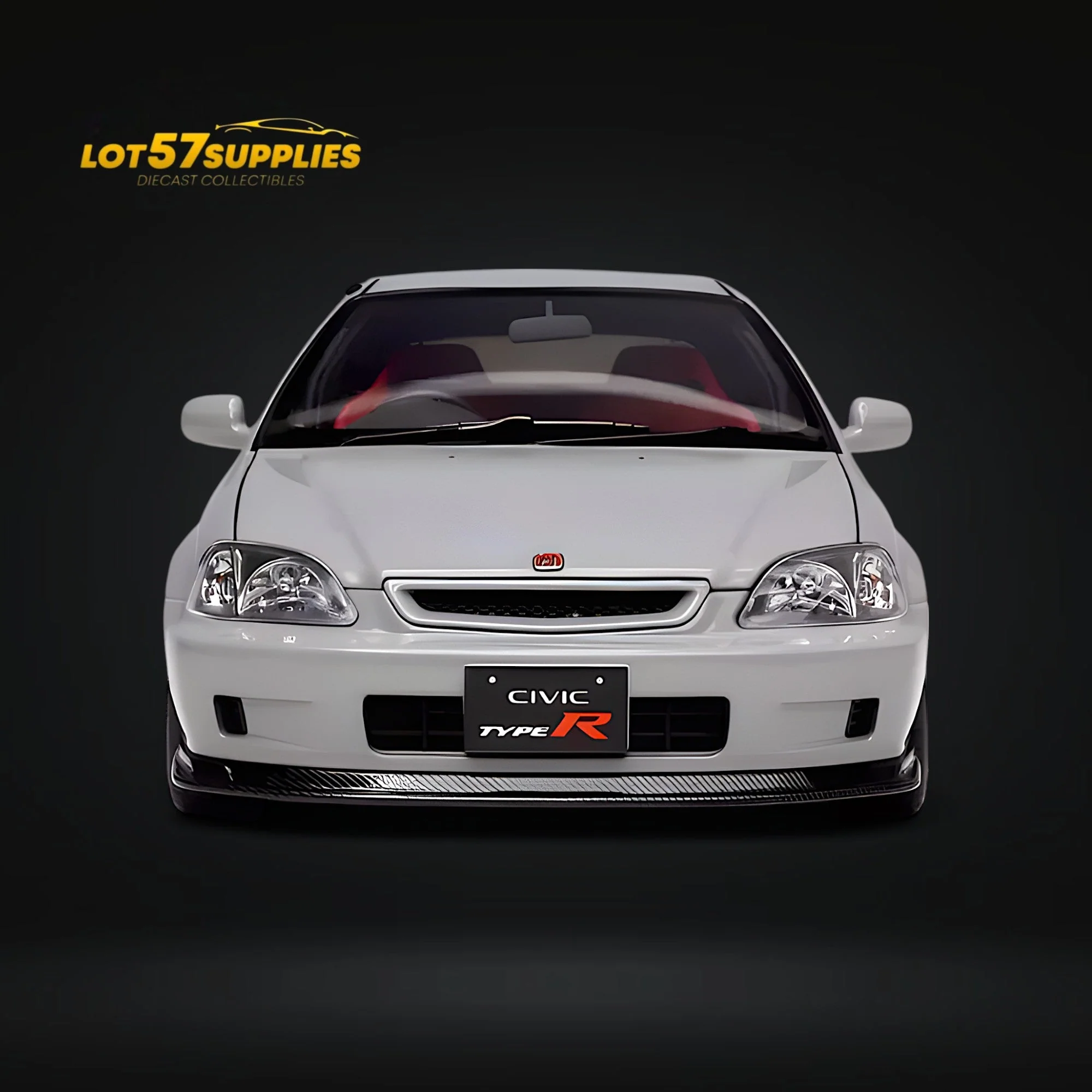 MOTORHELIX Honda Civic Type-R EK9 Nardo Grey 1:18 - Image 6