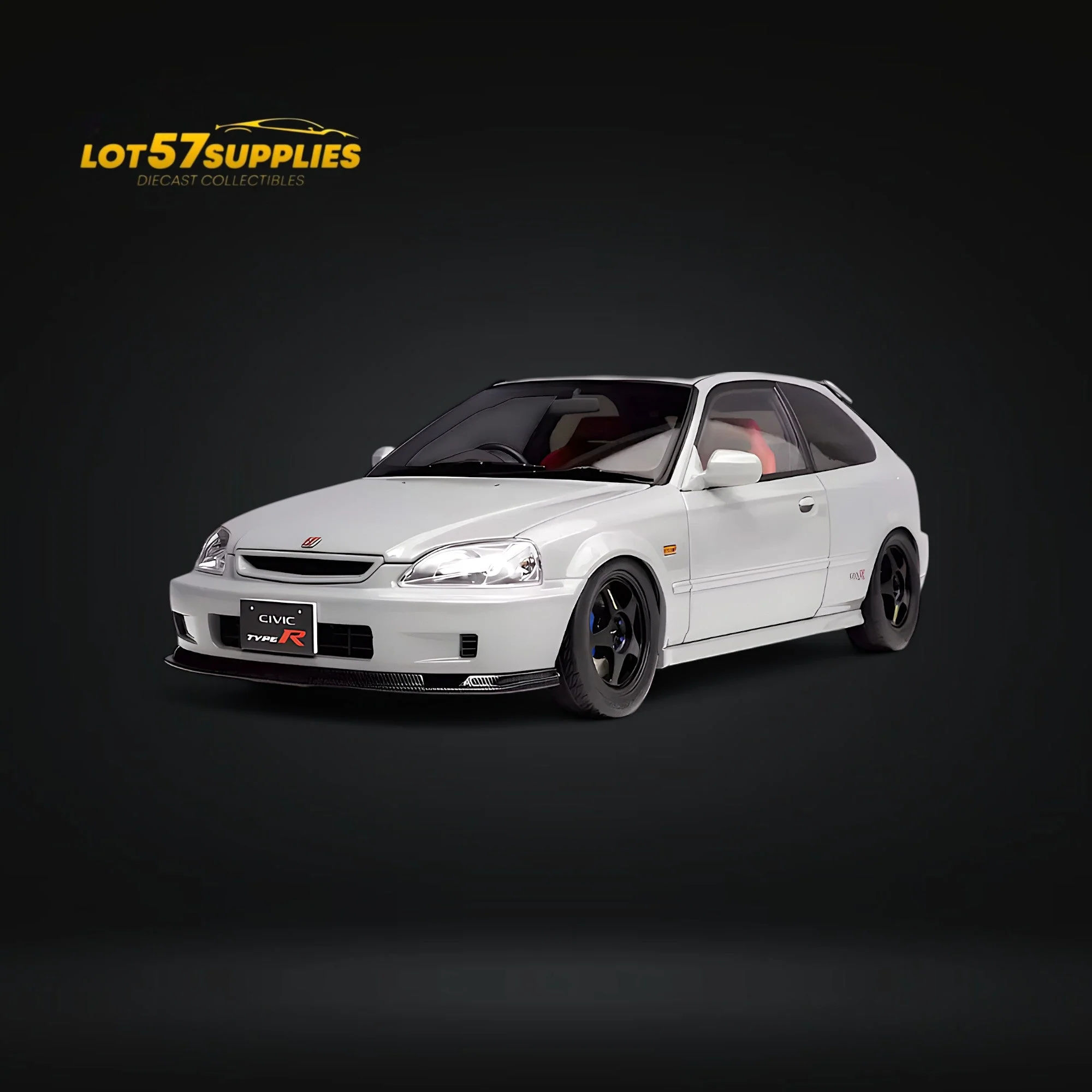 MOTORHELIX Honda Civic Type-R EK9 Nardo Grey 1:18 - Image 7