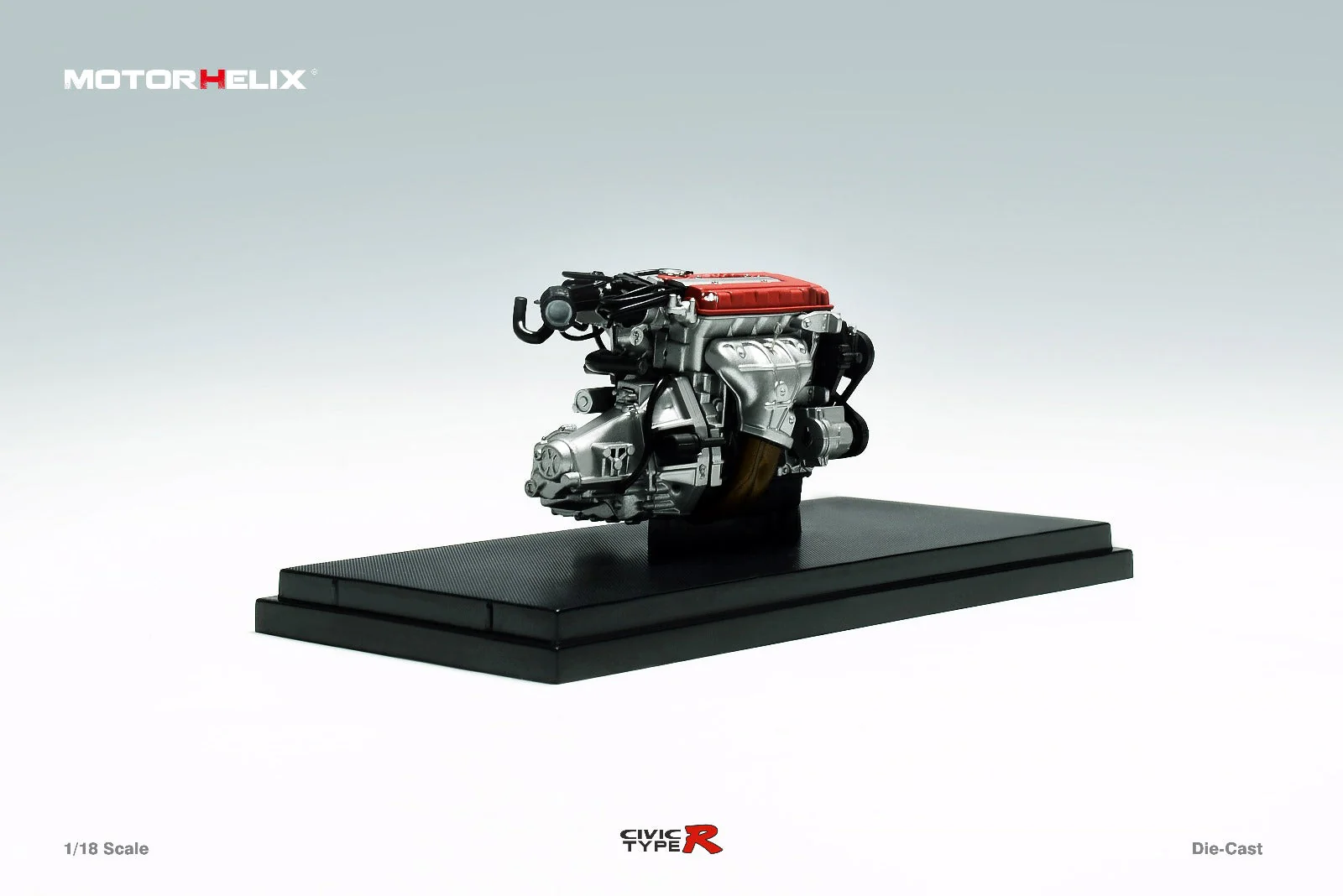 MOTORHELIX Honda Civic Type-R EK9 Silver 1:18 - Image 7