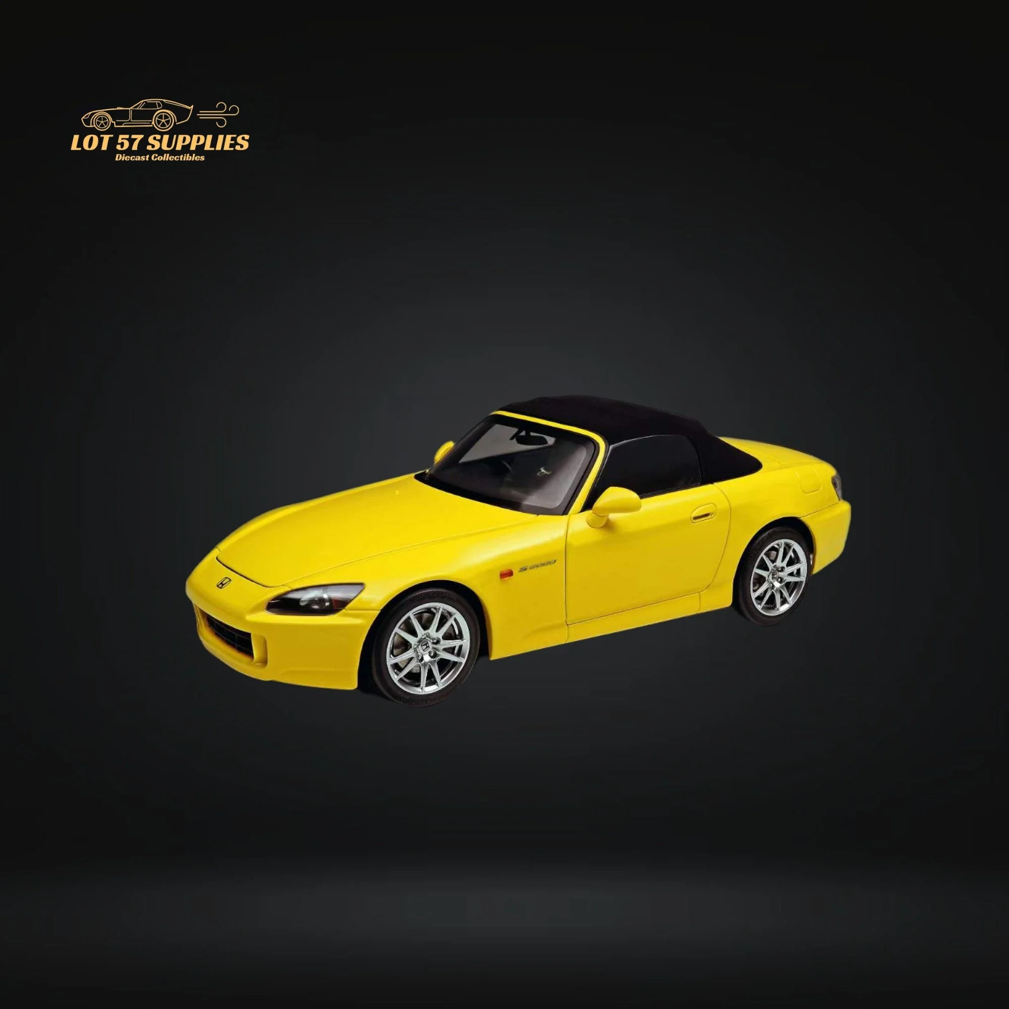 Motorhelix Honda S2000 AP2 Indy Yellow Pearl 1:18 Scale - Image 4