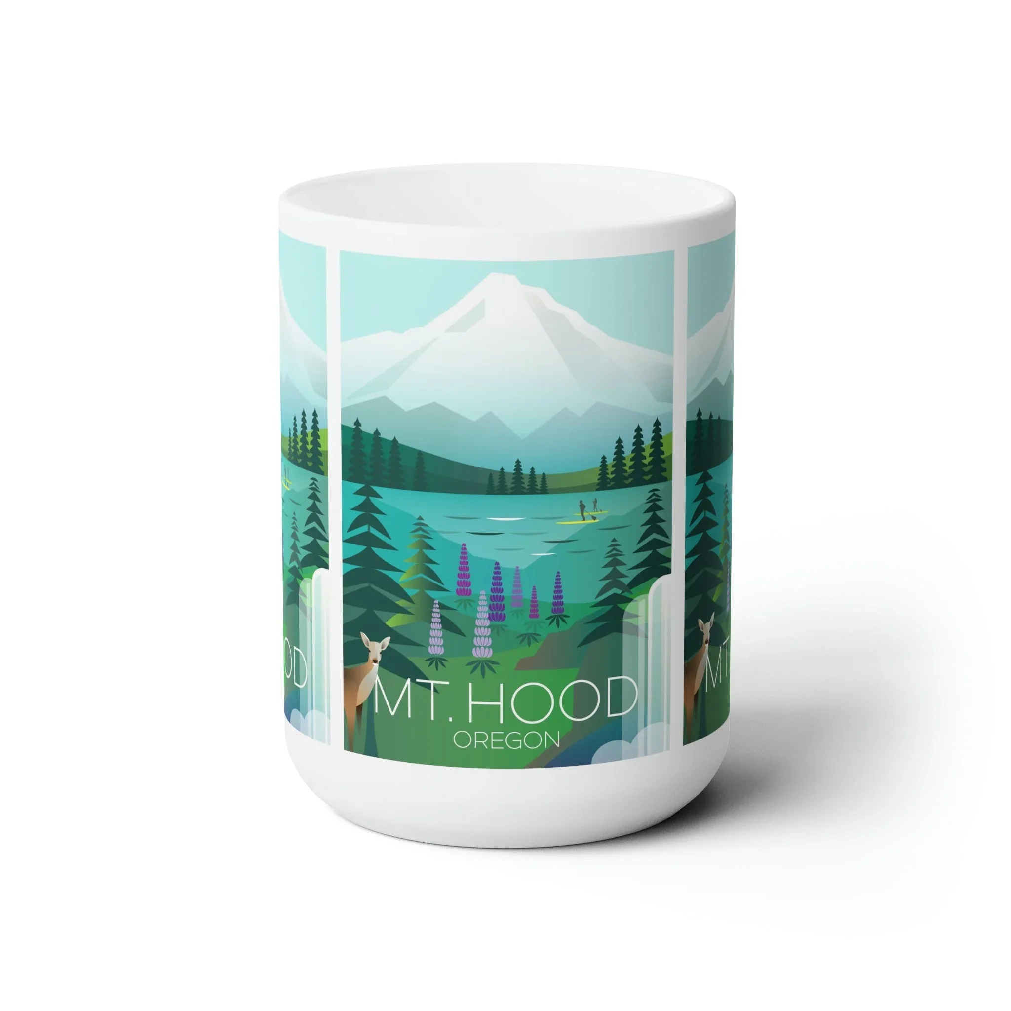 Mount Hood Ceramic Mug 11oz or 15oz - Image 2