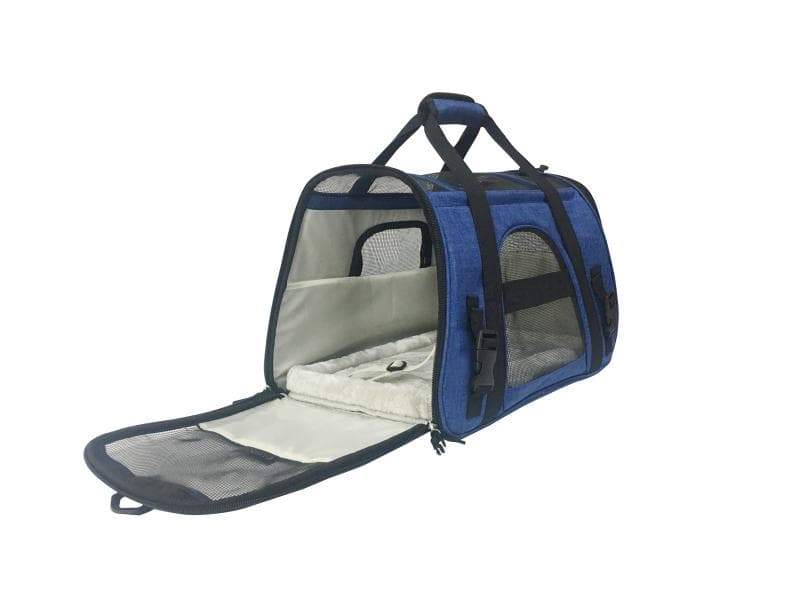 Mr. Peanut's Copper Series Airline Compliant Pet Carrier, Tall Profile Soft Sided Luxury Travel Tote - Image 13