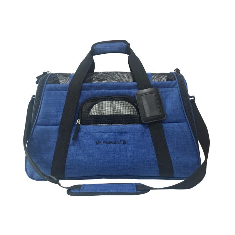 Mr. Peanut's Copper Series Airline Compliant Pet Carrier, Tall Profile Soft Sided Luxury Travel Tote - Image 8