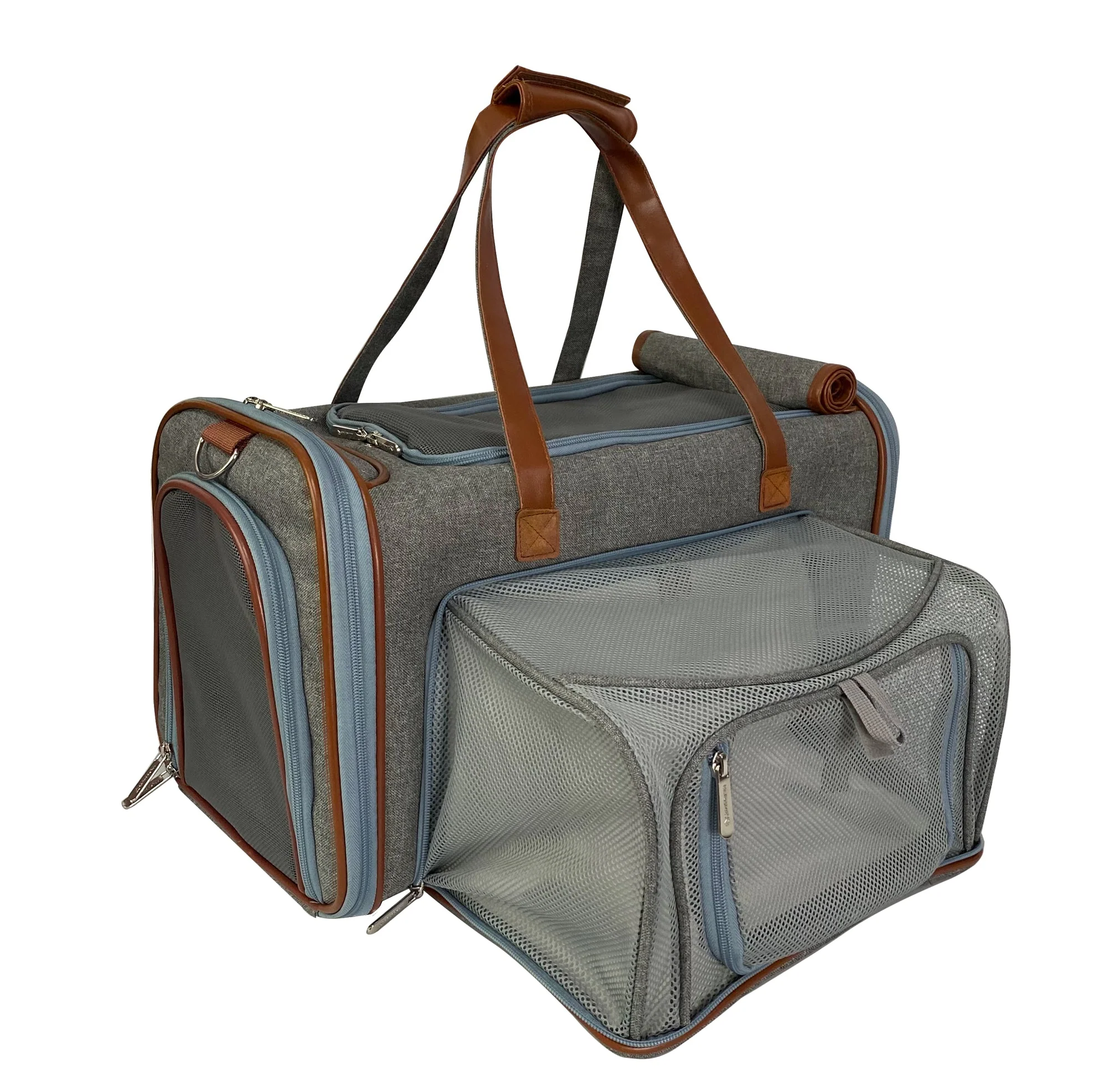 Mr. Peanut's Gold Series Big Apple XL Size Double Expandable Pet Carrier - Image 7