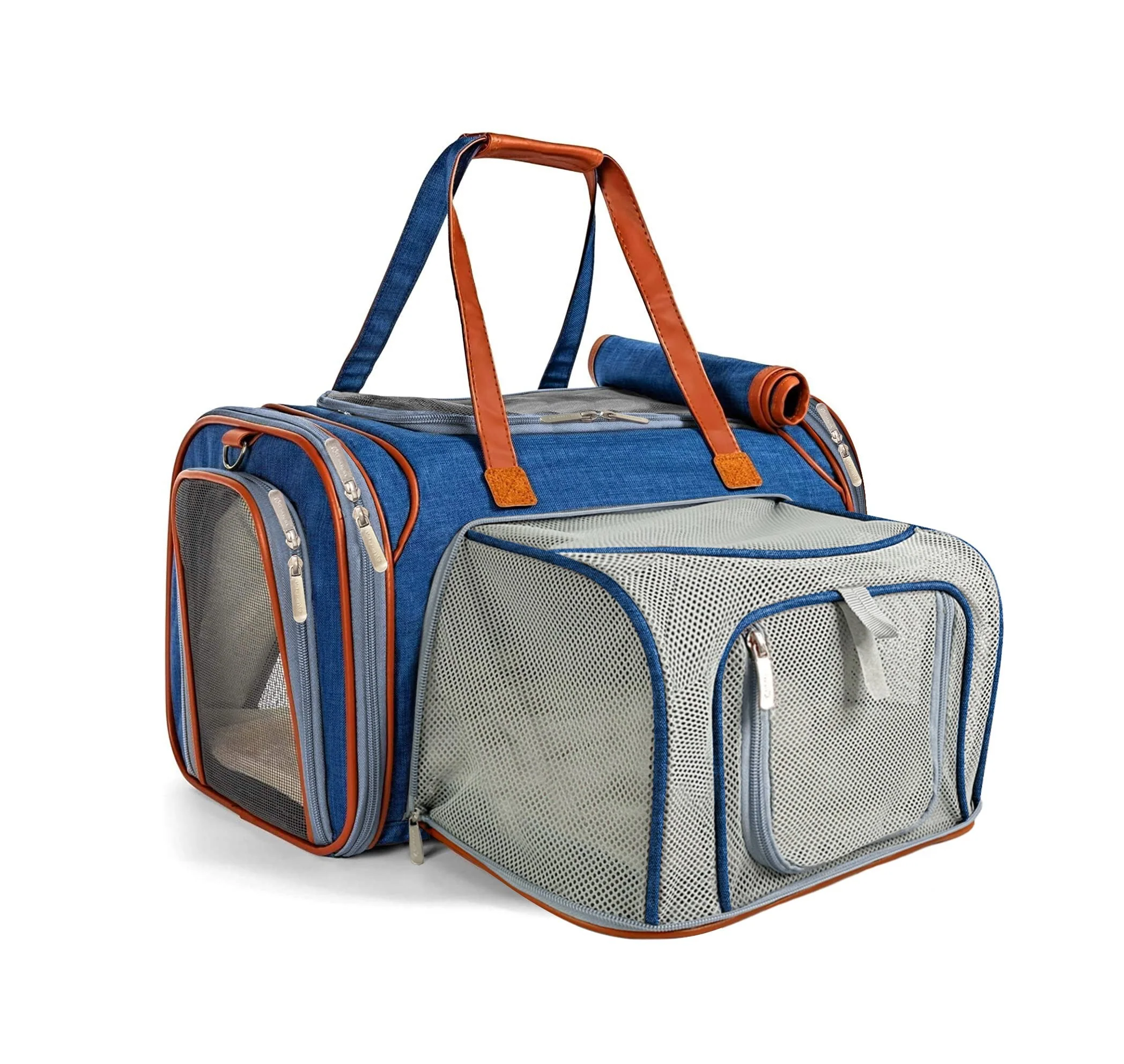 Mr. Peanut's Gold Series Mini Size Airline Compliant Expandable Pet Carrier - Image 11