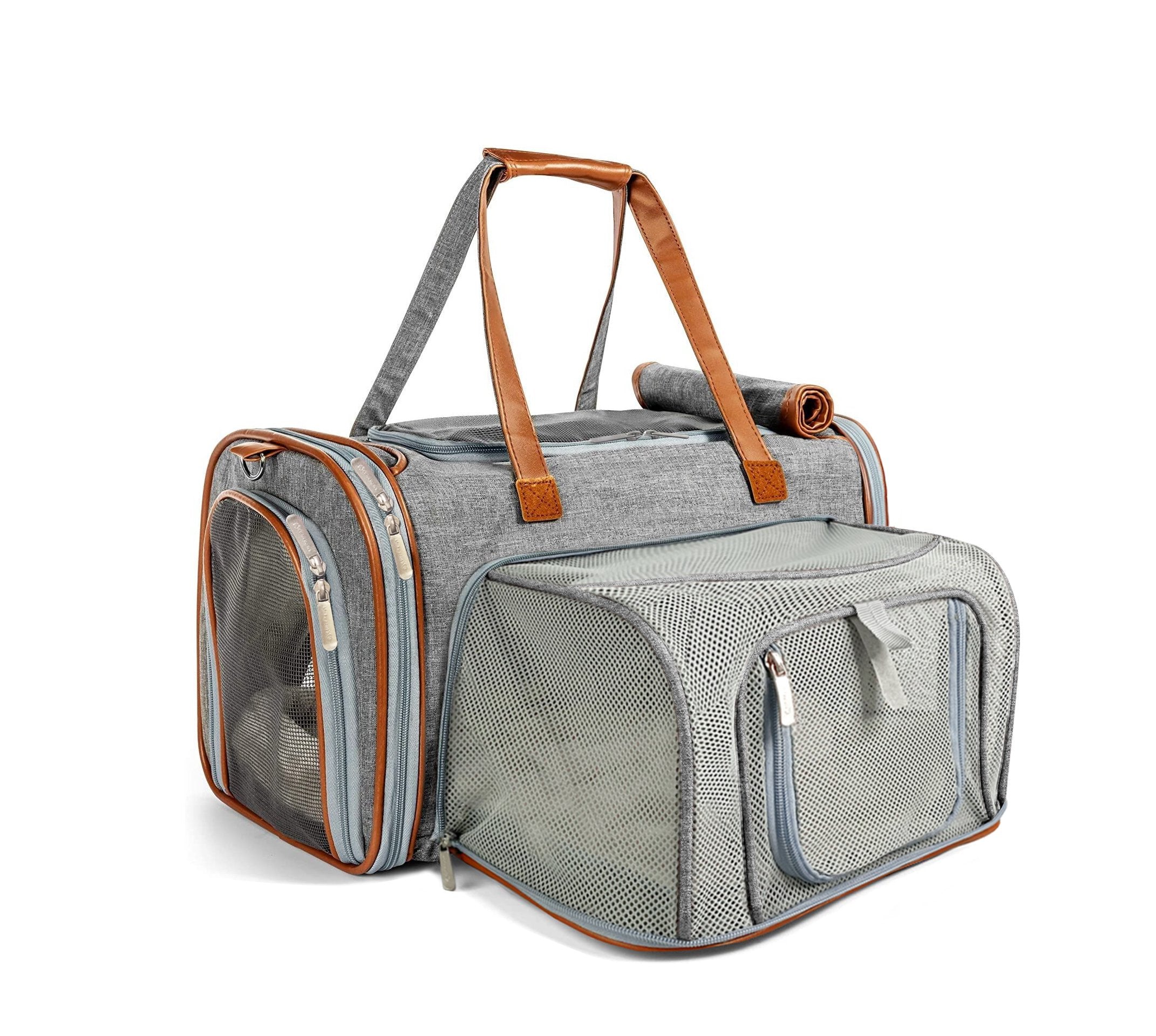 Mr. Peanut's Gold Series Mini Size Airline Compliant Expandable Pet Carrier - Image 16