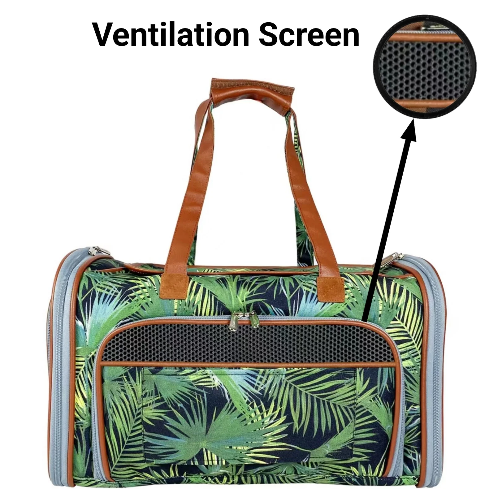 Mr. Peanut's Gold Series Standard Size Airline Compliant Expandable Pet Carrier - Prints Edition - Image 9