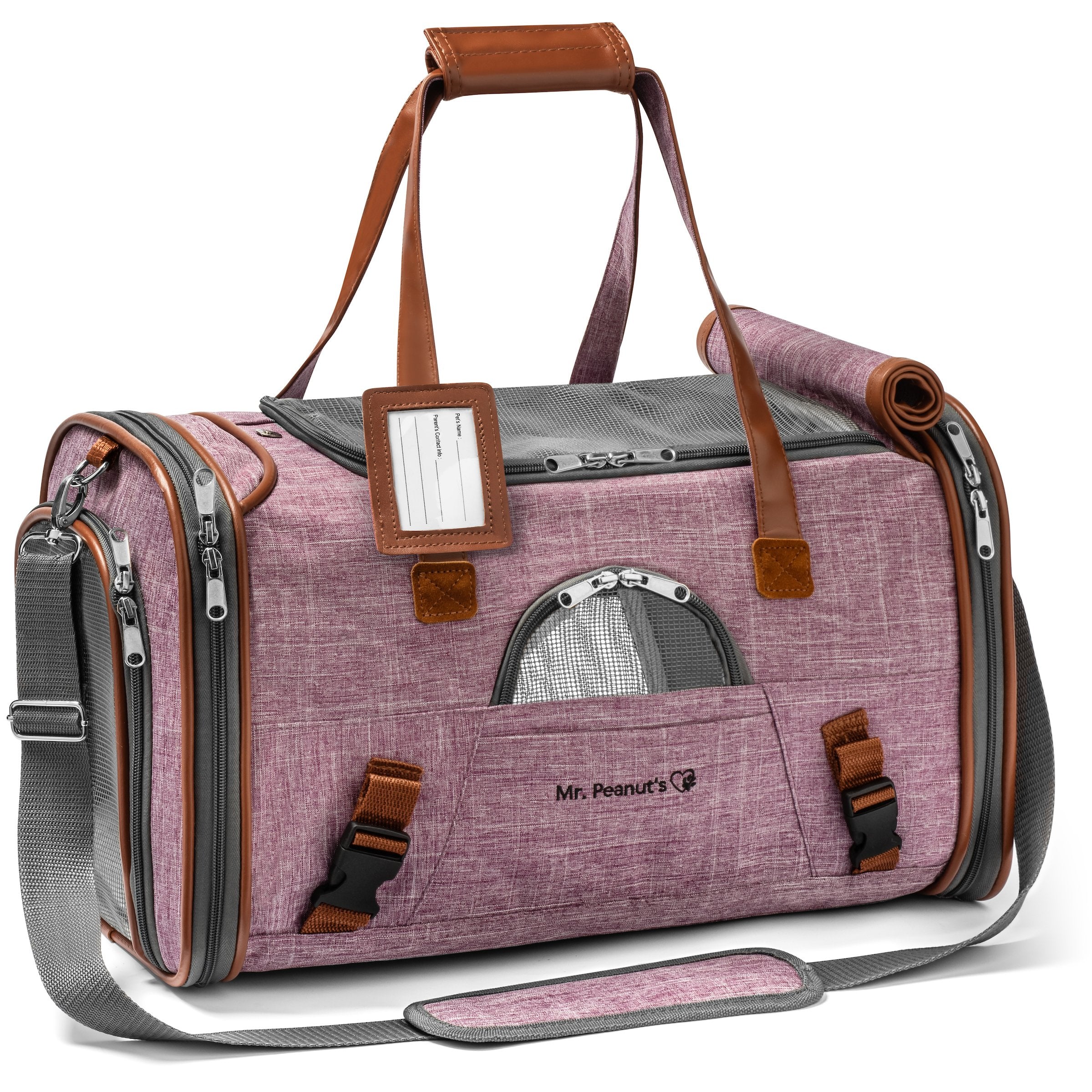 Mr. Peanut's Gold Series Standard Size Airline Compliant Pet Carrier - Image 12