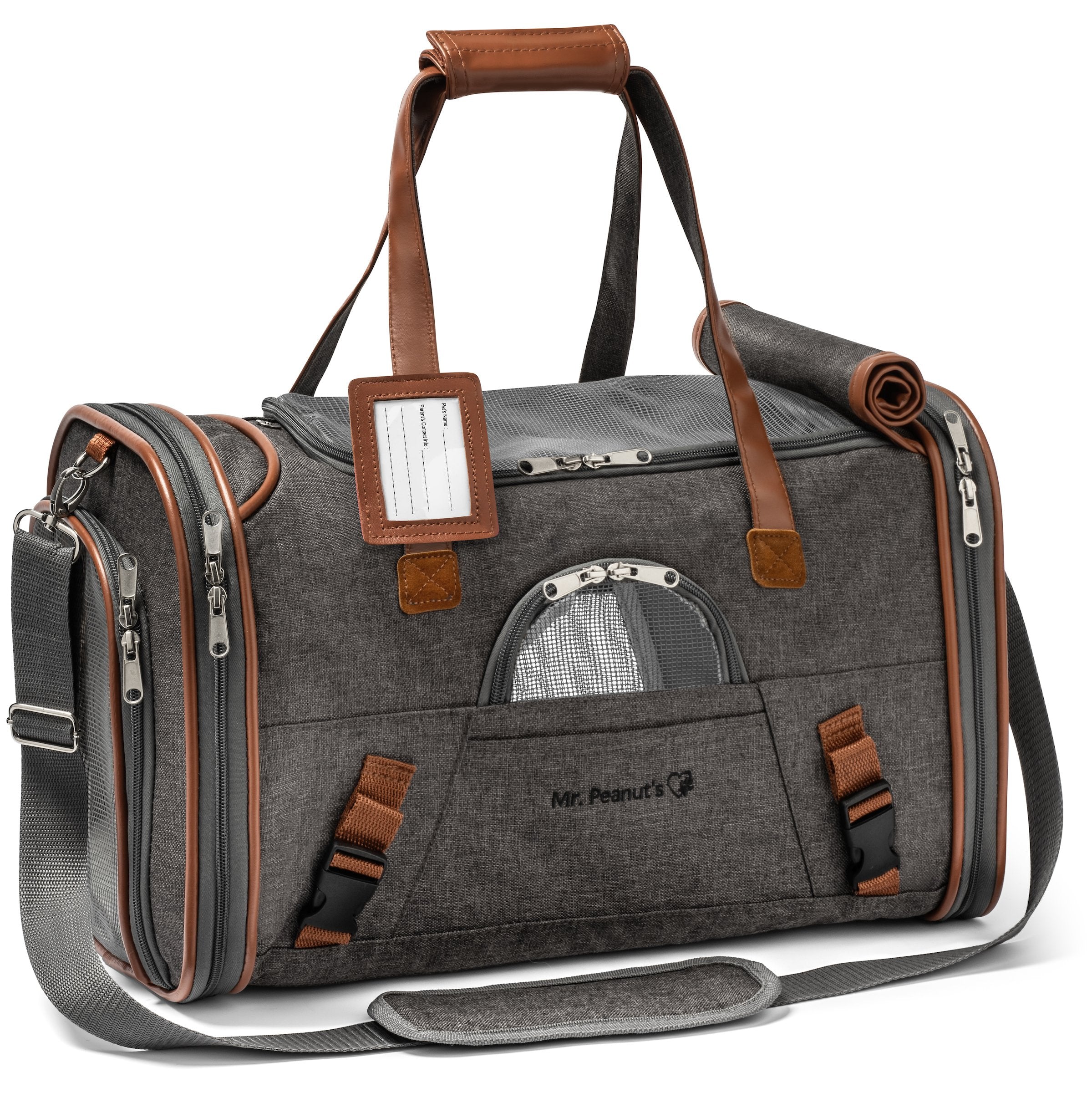 Mr. Peanut's Gold Series Standard Size Airline Compliant Pet Carrier - Image 5