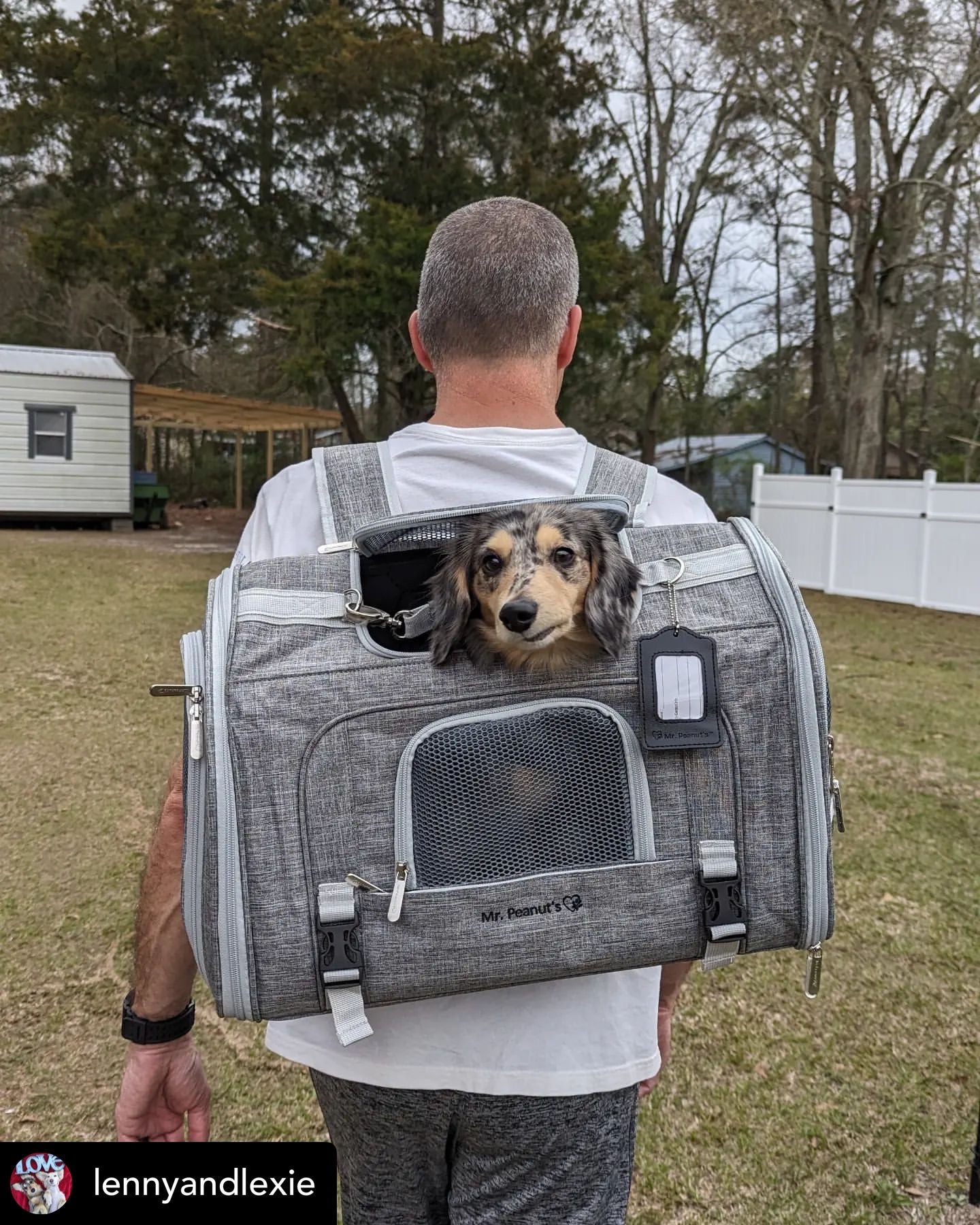 Mr. Peanut's Monterey Series Airline Compliant Horizontal Backpack Pet Carrier - Image 13