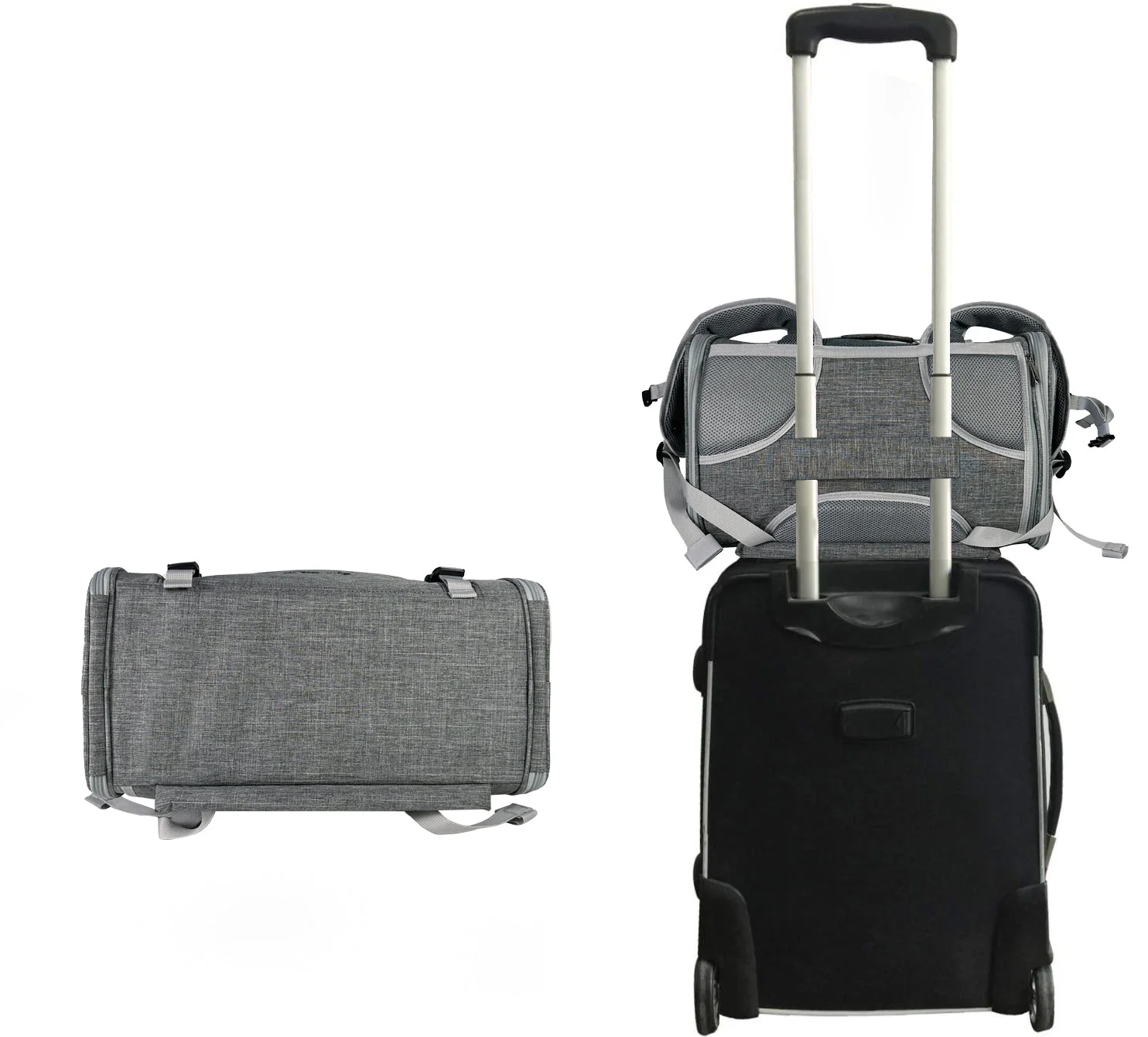 Mr. Peanut's Monterey Series Airline Compliant Horizontal Backpack Pet Carrier - Image 22
