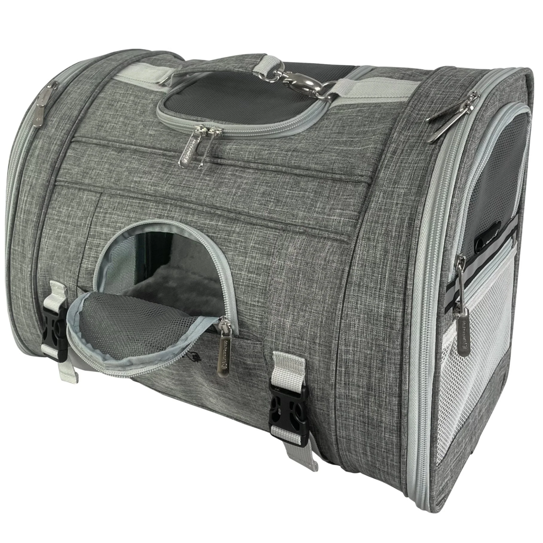 Mr. Peanut's Monterey Series Airline Compliant Horizontal Backpack Pet Carrier - Image 23