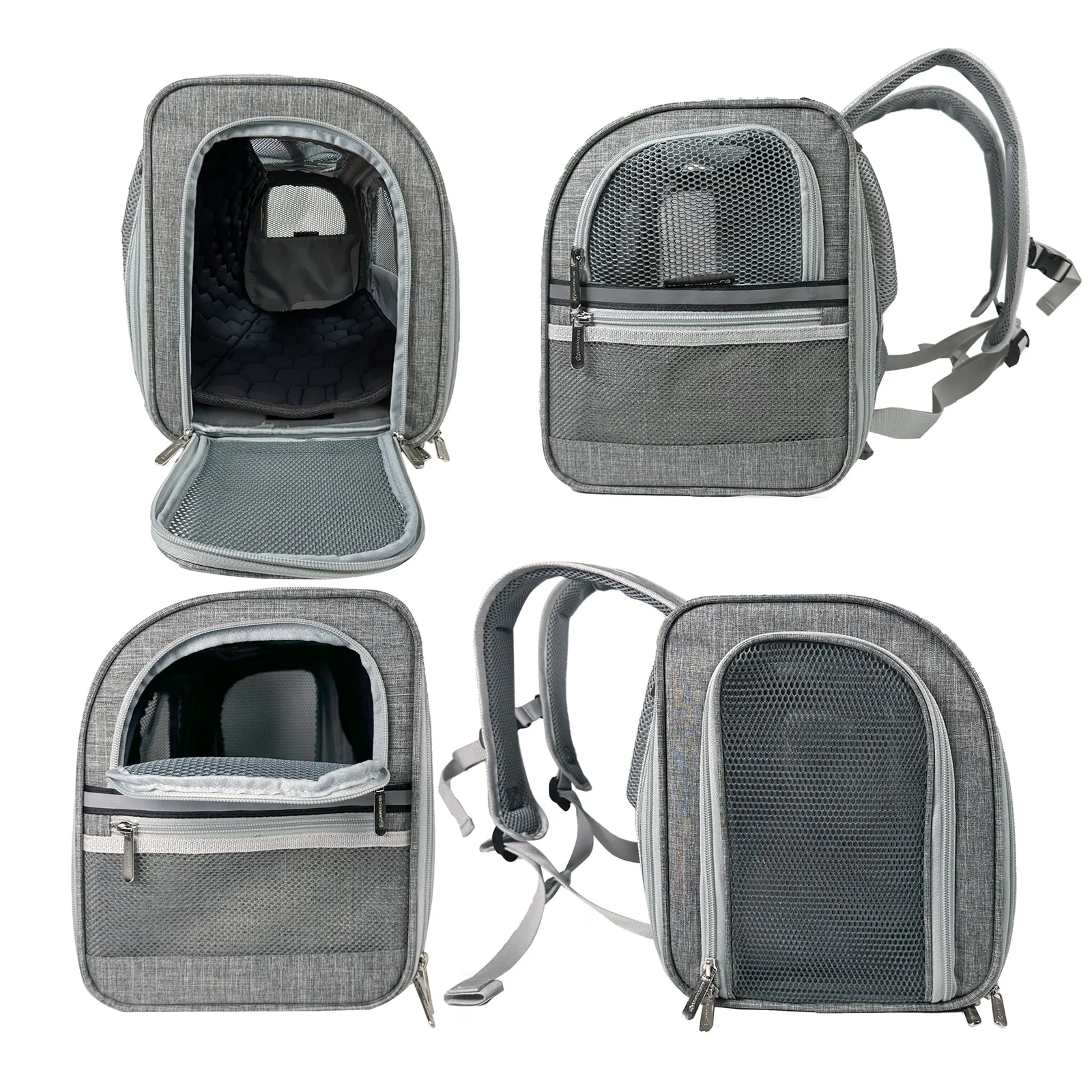 Mr. Peanut's Monterey Series Airline Compliant Horizontal Backpack Pet Carrier - Image 24