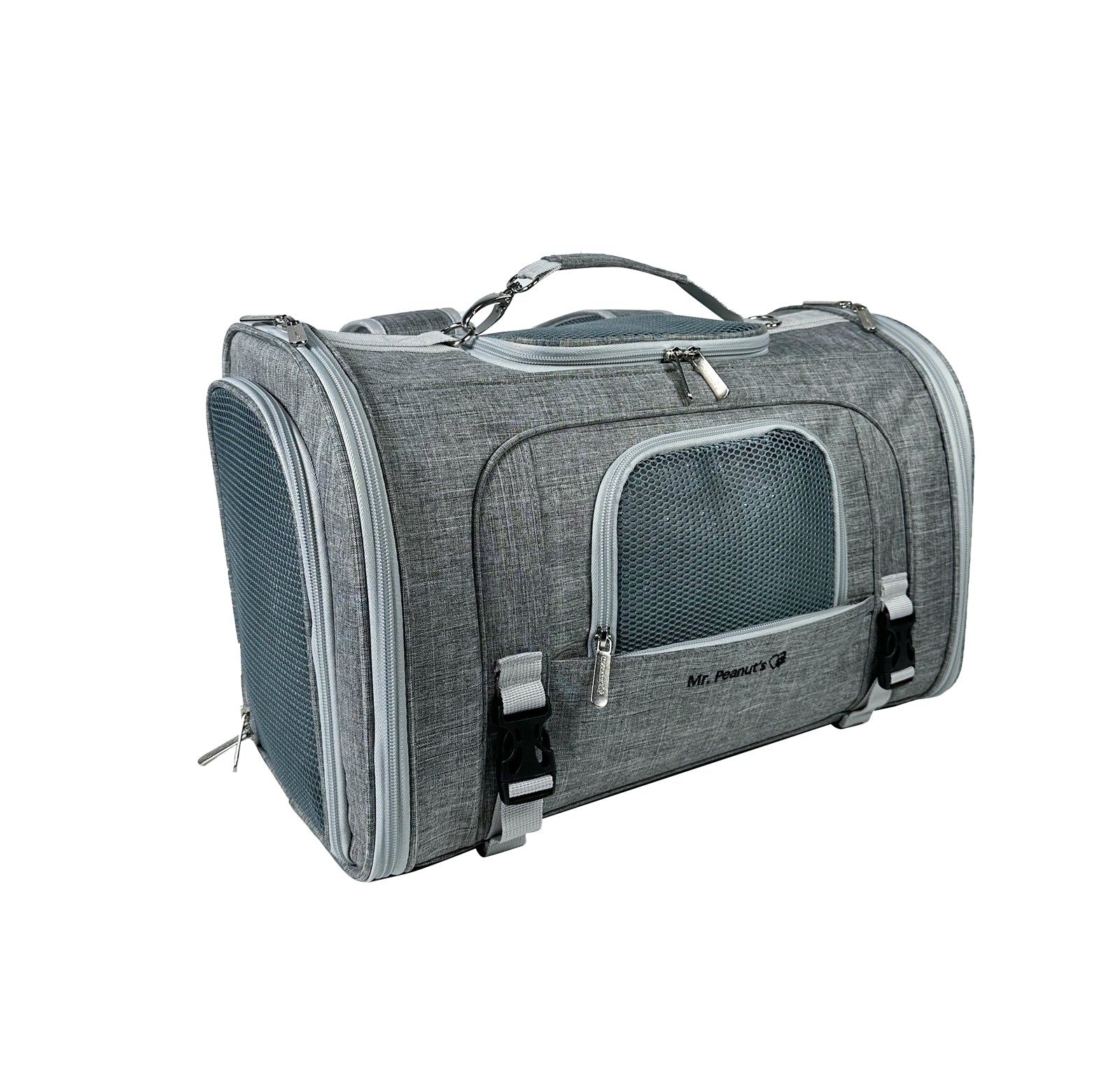 Mr. Peanut's Monterey Series Airline Compliant Horizontal Backpack Pet Carrier - Image 28