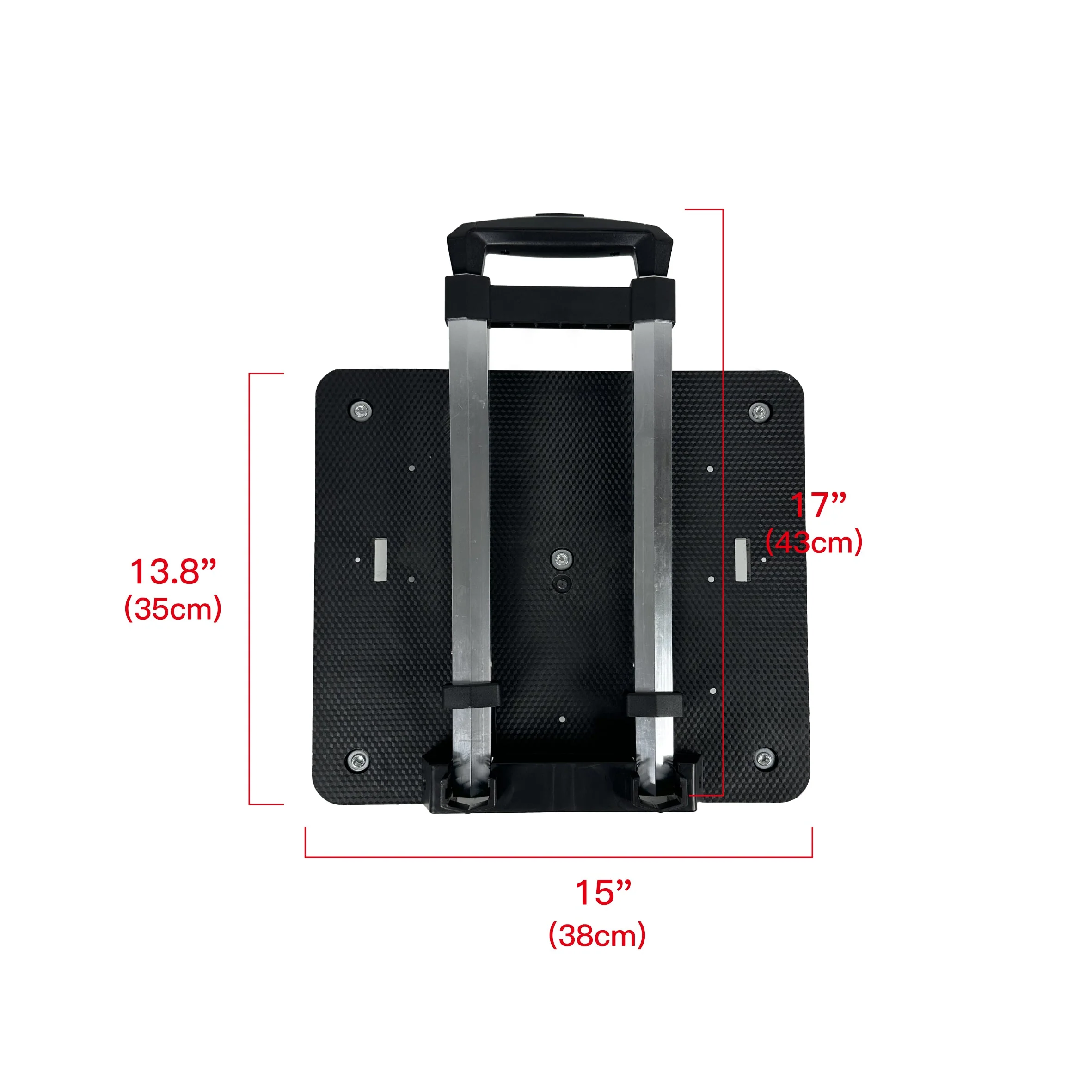 Mr. Peanut's Pet Carrier/Luggage Bag Spinner Wheelbase Luggage Cart - Image 3
