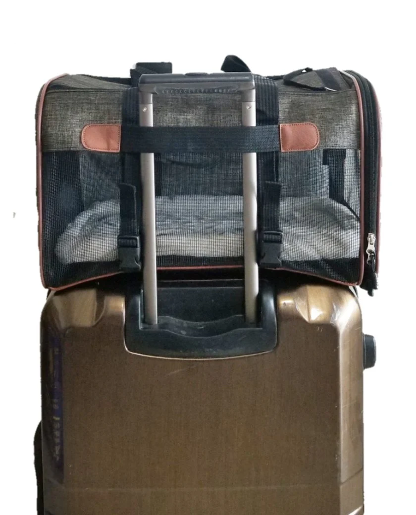 Mr. Peanut's Rhodium Series Mini Size Soft Sided Pet Carrier - Note Sizing in Description - Image 12