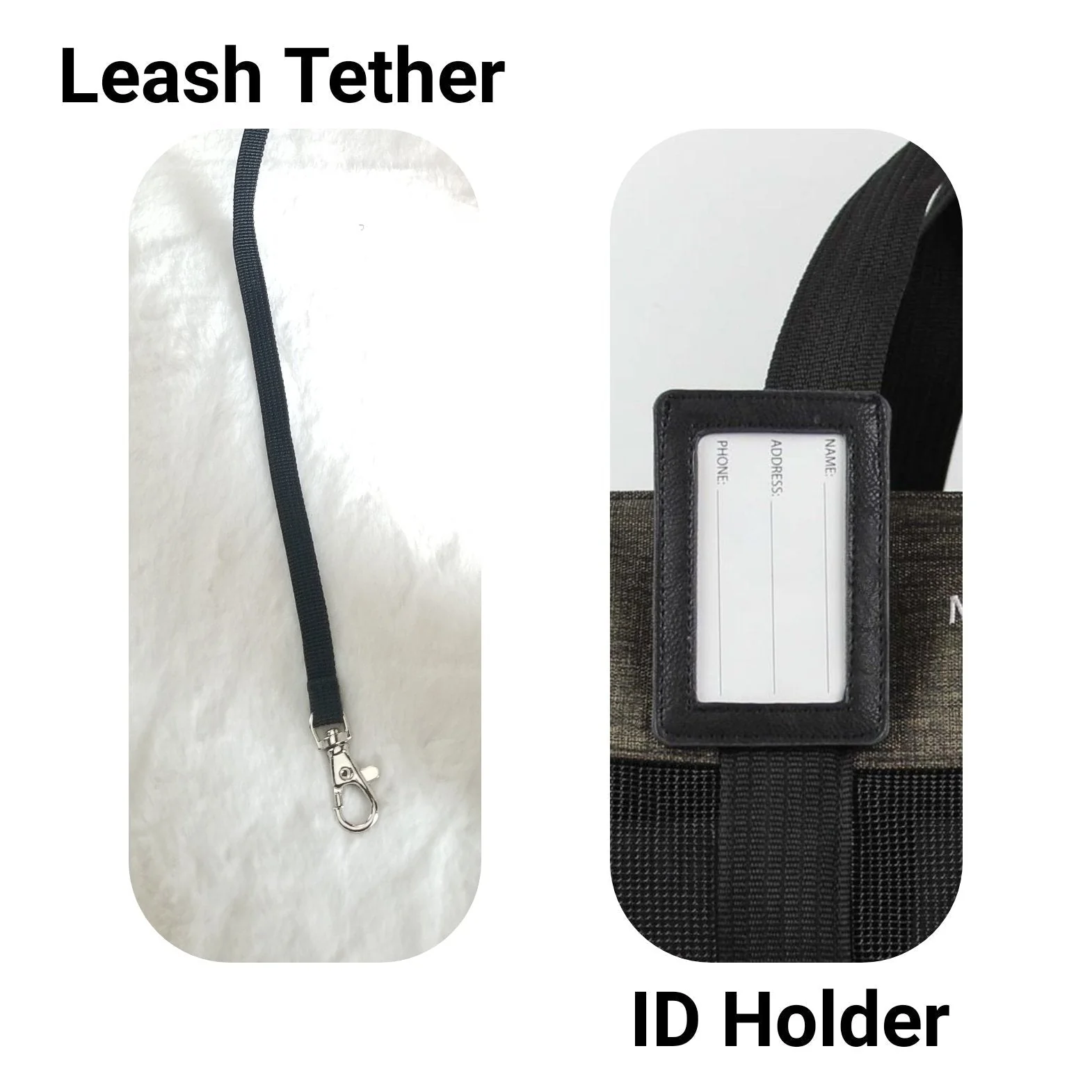 Mr. Peanut's Rhodium Series Mini Size Soft Sided Pet Carrier - Note Sizing in Description - Image 17