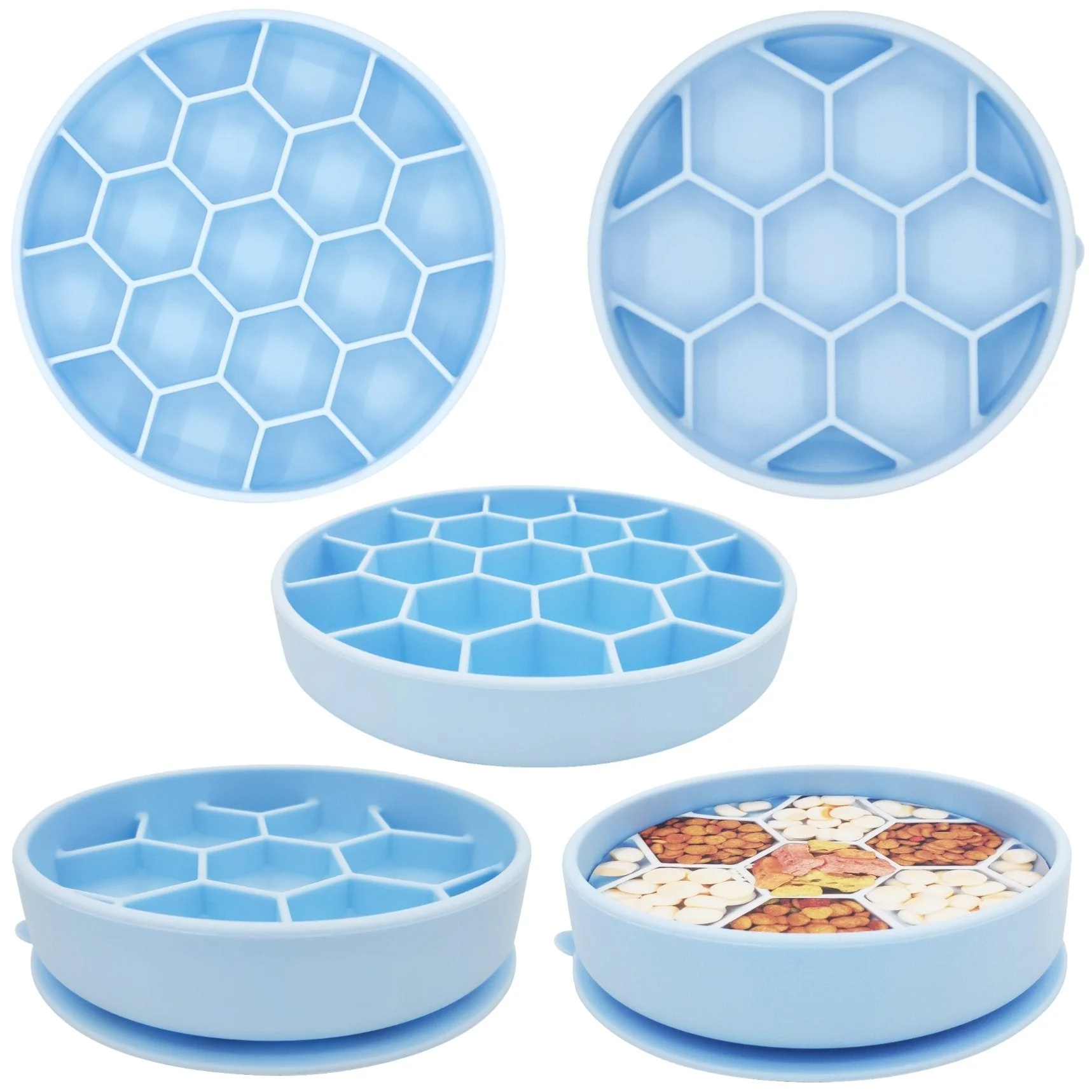 Mr. Peanut's Silicone Slow Feeder Dog Bowl - Image 7
