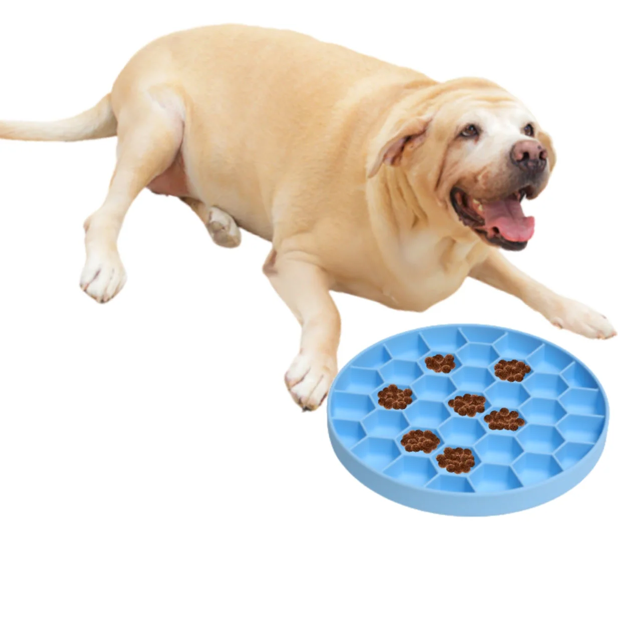 Mr. Peanut's Silicone Slow Feeder Dog Bowl - Image 9