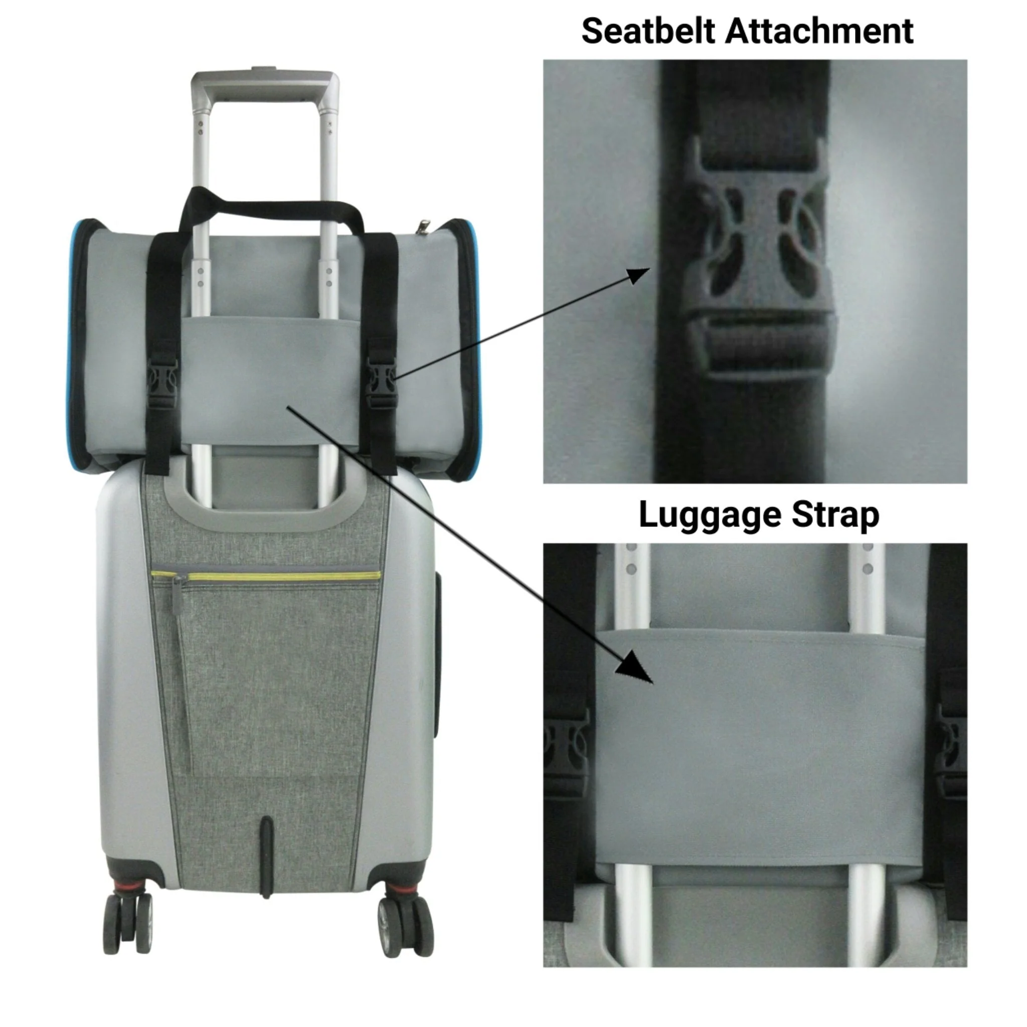 Mr. Peanut's Silver Series Airline Capable Soft Sided Pet Carrier - Image 9