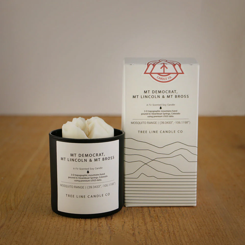 Mt. Democrat, Mt. Lincoln & Mt. Bross Candle - Image 3