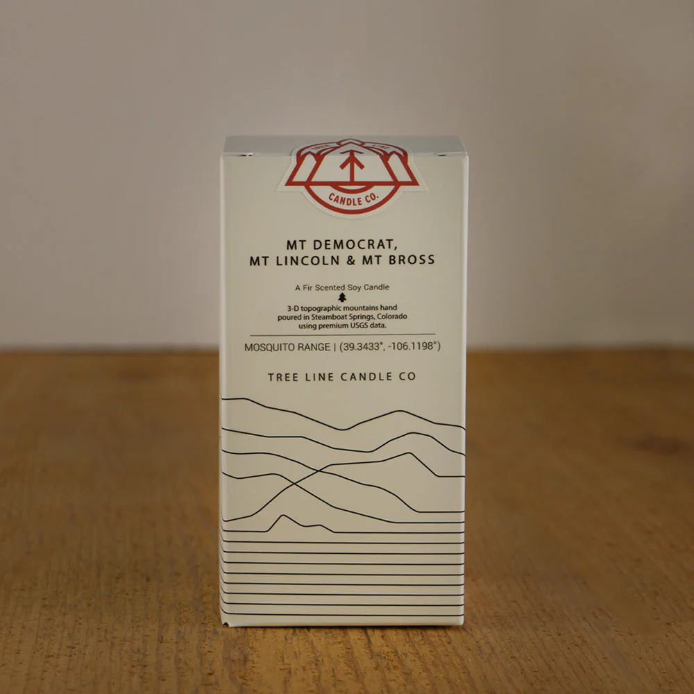 Mt. Democrat, Mt. Lincoln & Mt. Bross Candle - Image 4