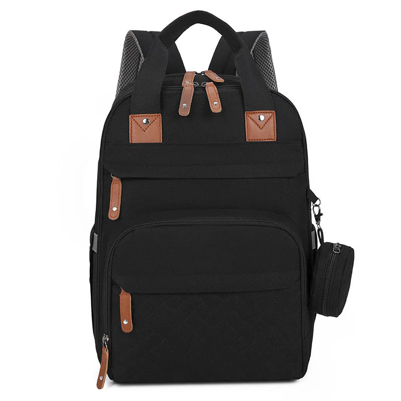 Multi-functional Diaper Bag With A Baby Changing Pad And A Warming Compartment - Image 6