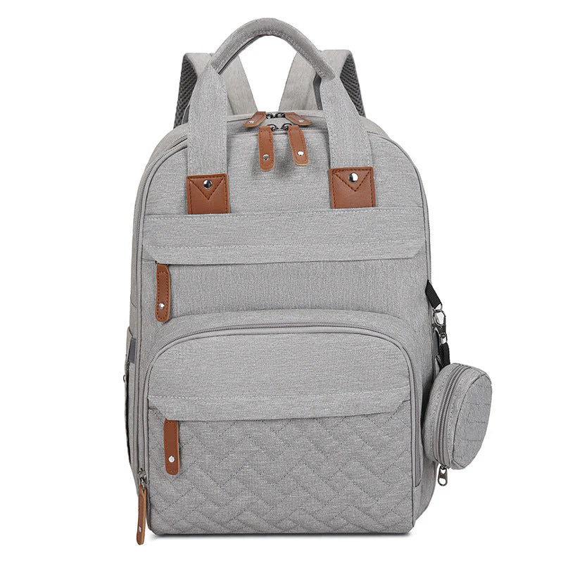 Multi-functional Diaper Bag With A Baby Changing Pad And A Warming Compartment - Image 8