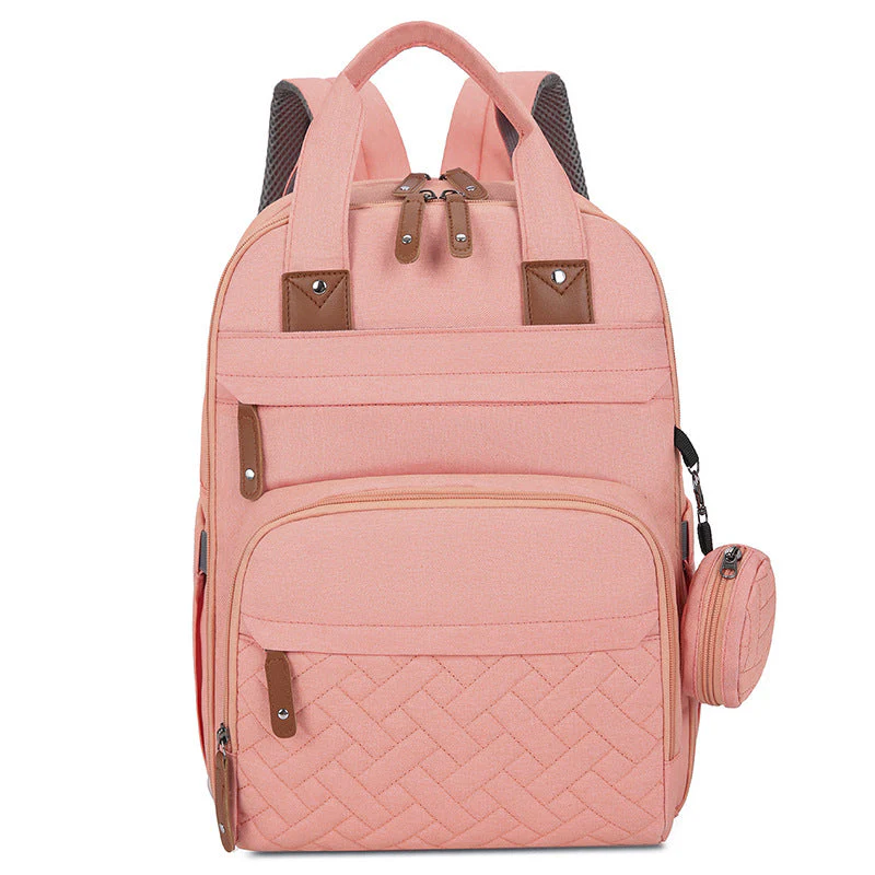 Multi-functional Diaper Bag With A Baby Changing Pad And A Warming Compartment - Image 9