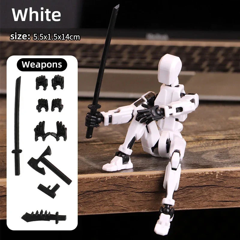 Multi-Jointed Movable Robot Mannequin – 13 Poseable Action Figures Toy - Image 5