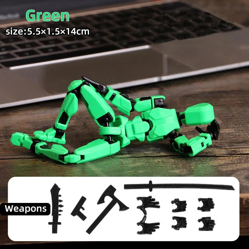 Multi-Jointed Movable Robot Mannequin – 13 Poseable Action Figures Toy - Image 9