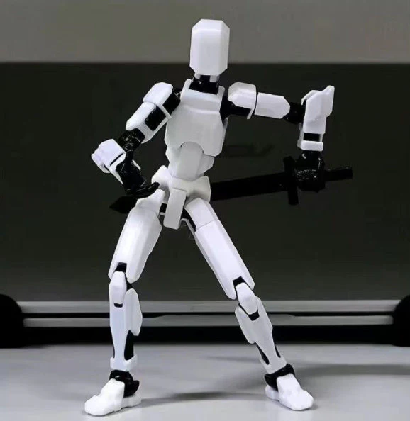 Multi-Jointed Movable Shapeshift Robot 2.0 3D Printed Mannequin Dummy Action Model Doll Toy Kid Gift - Image 17