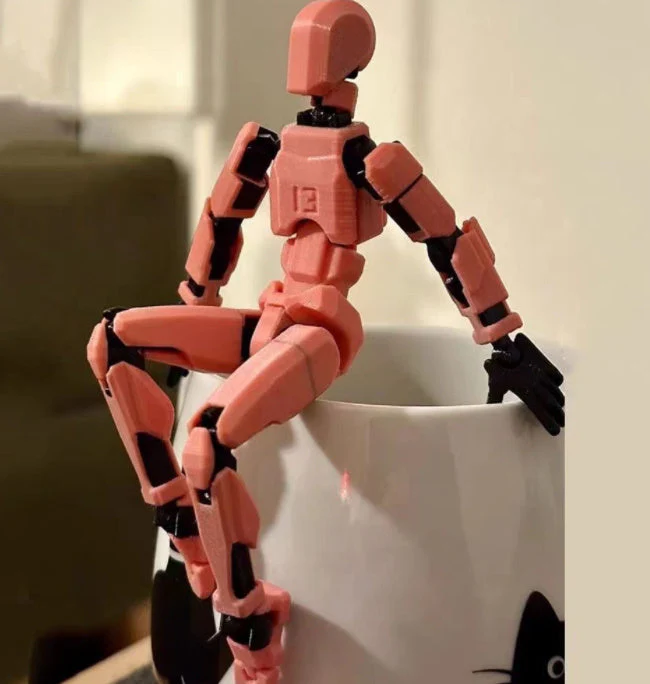 Multi-Jointed Movable Shapeshift Robot 2.0 3D Printed Mannequin Dummy Action Model Doll Toy Kid Gift - Image 19