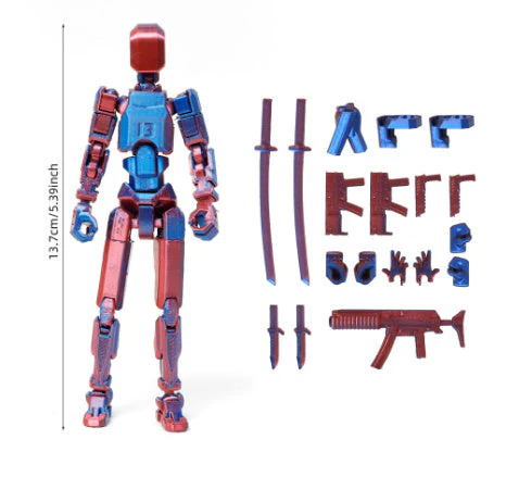 Multi-Jointed Movable Shapeshift Robot 2.0 3D Printed Mannequin Dummy Action Model Doll Toy Kid Gift - Image 34