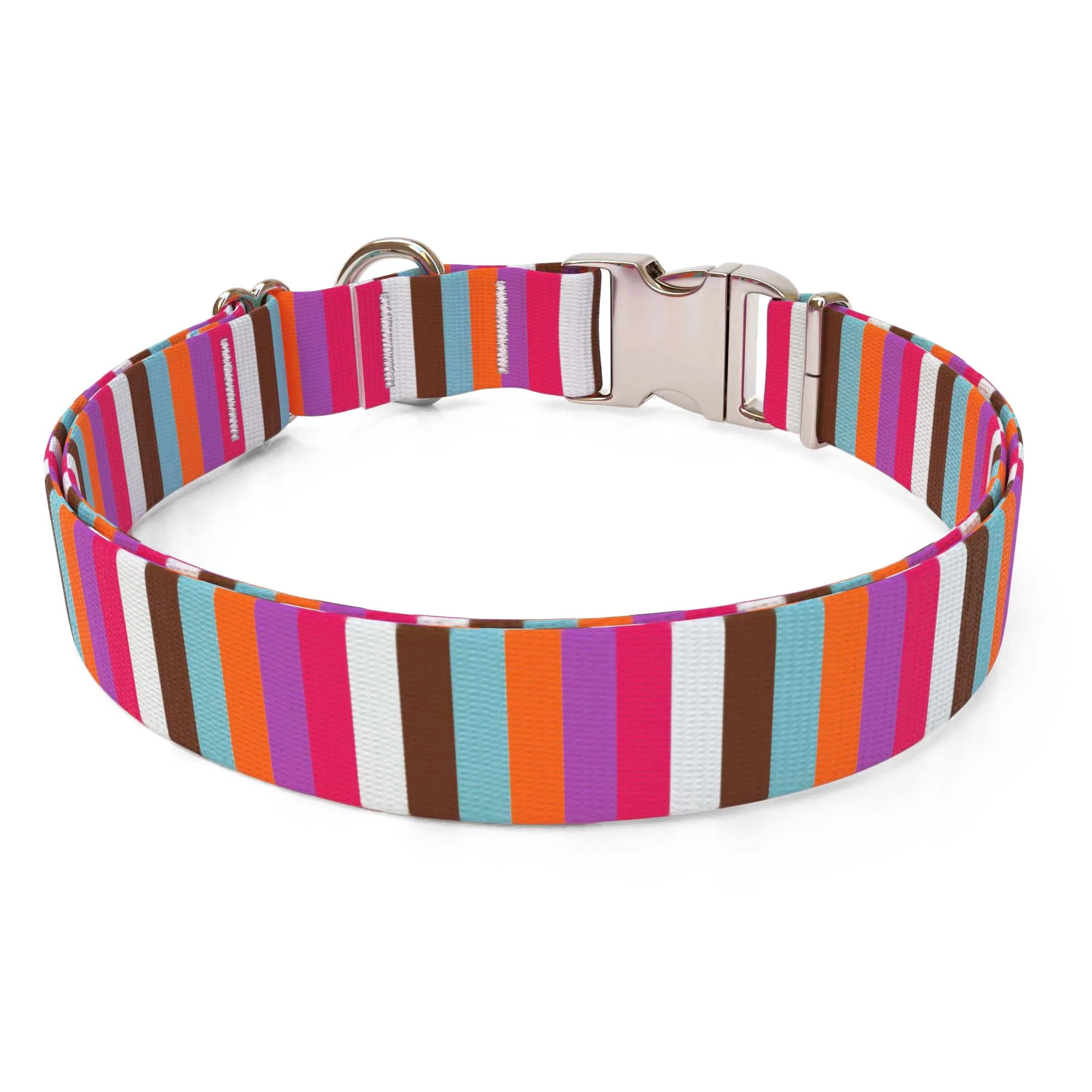 Multi-Stripe Dog Collar - Image 2