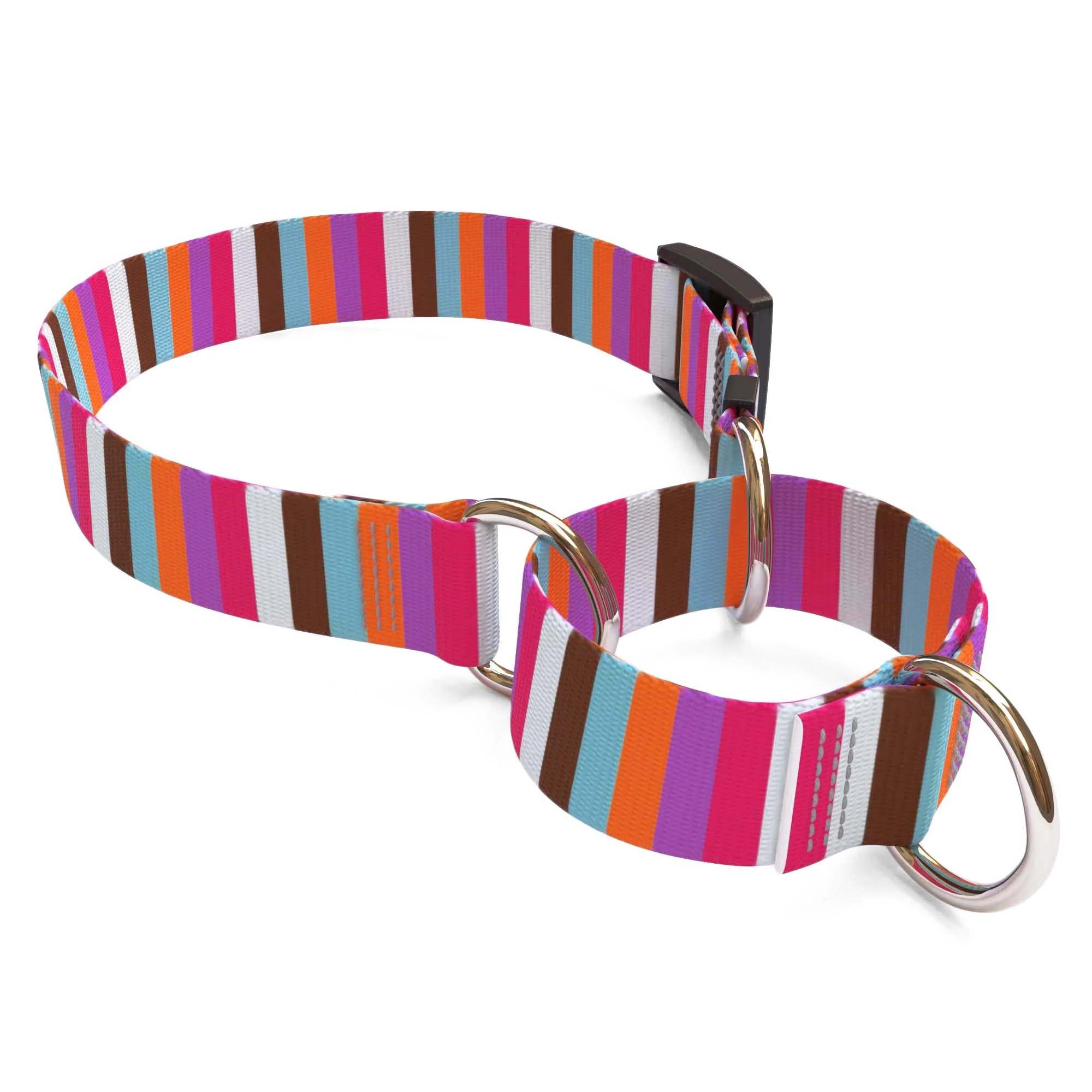 Multi-Stripe Dog Collar - Image 3