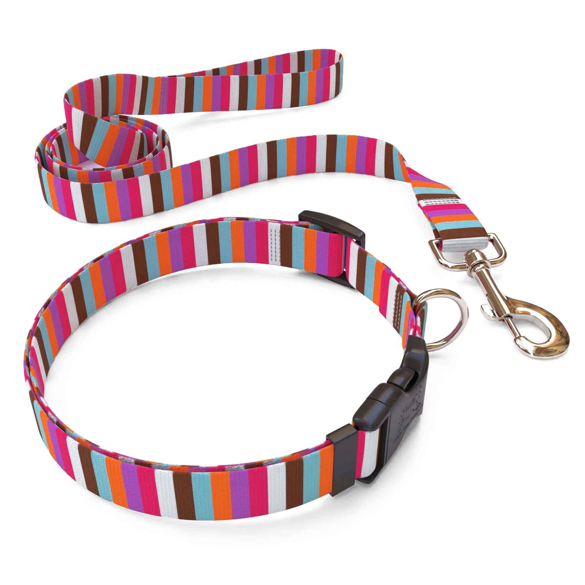 Multi-Stripe Dog Collar - Image 4